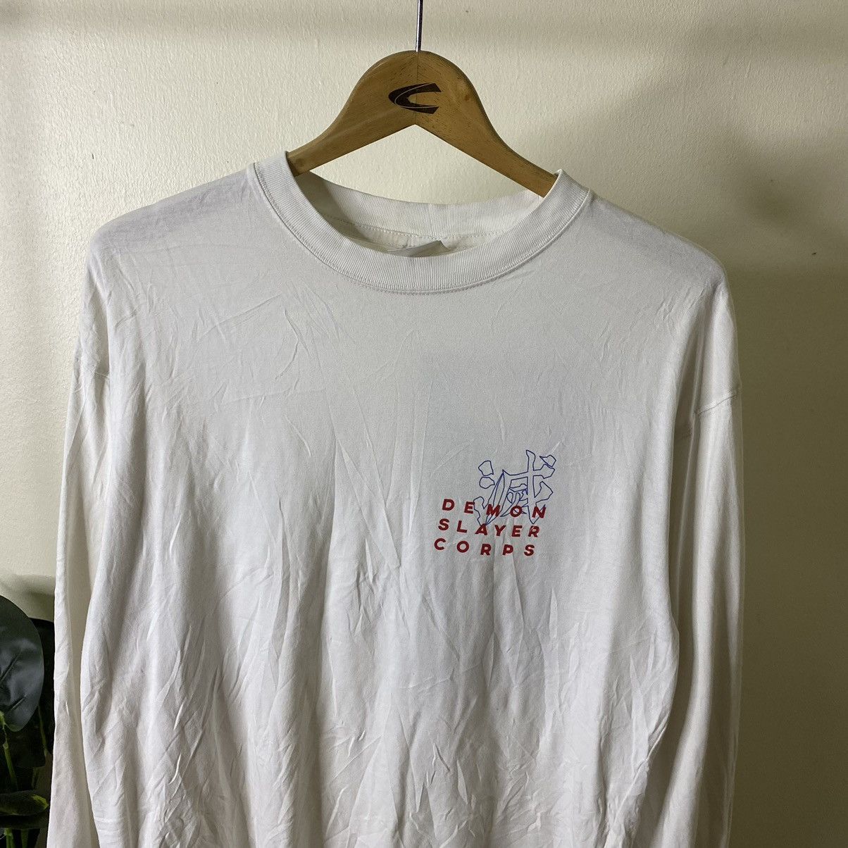 Anime GU x Kimetsu No Yaiba Demon Slayer Manga Series Collabs LS T Size US L / EU 52-54 / 3 - 6 Thumbnail