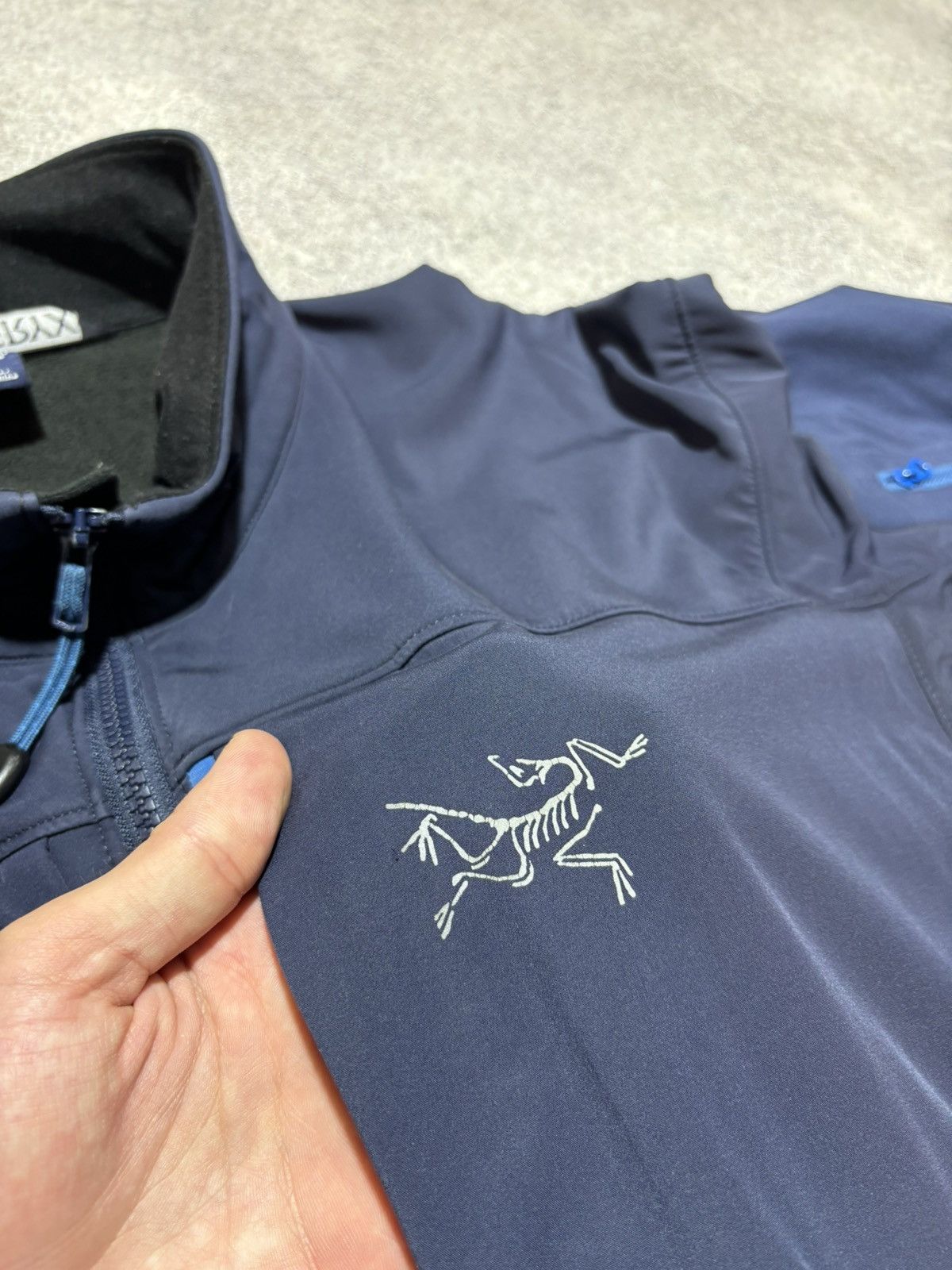 Arc'teryx Arcteryx Gamma MX Mens LARGE Soft Shell Blue Jacket Outdoor Size US L / EU 52-54 / 3 - 7 Thumbnail