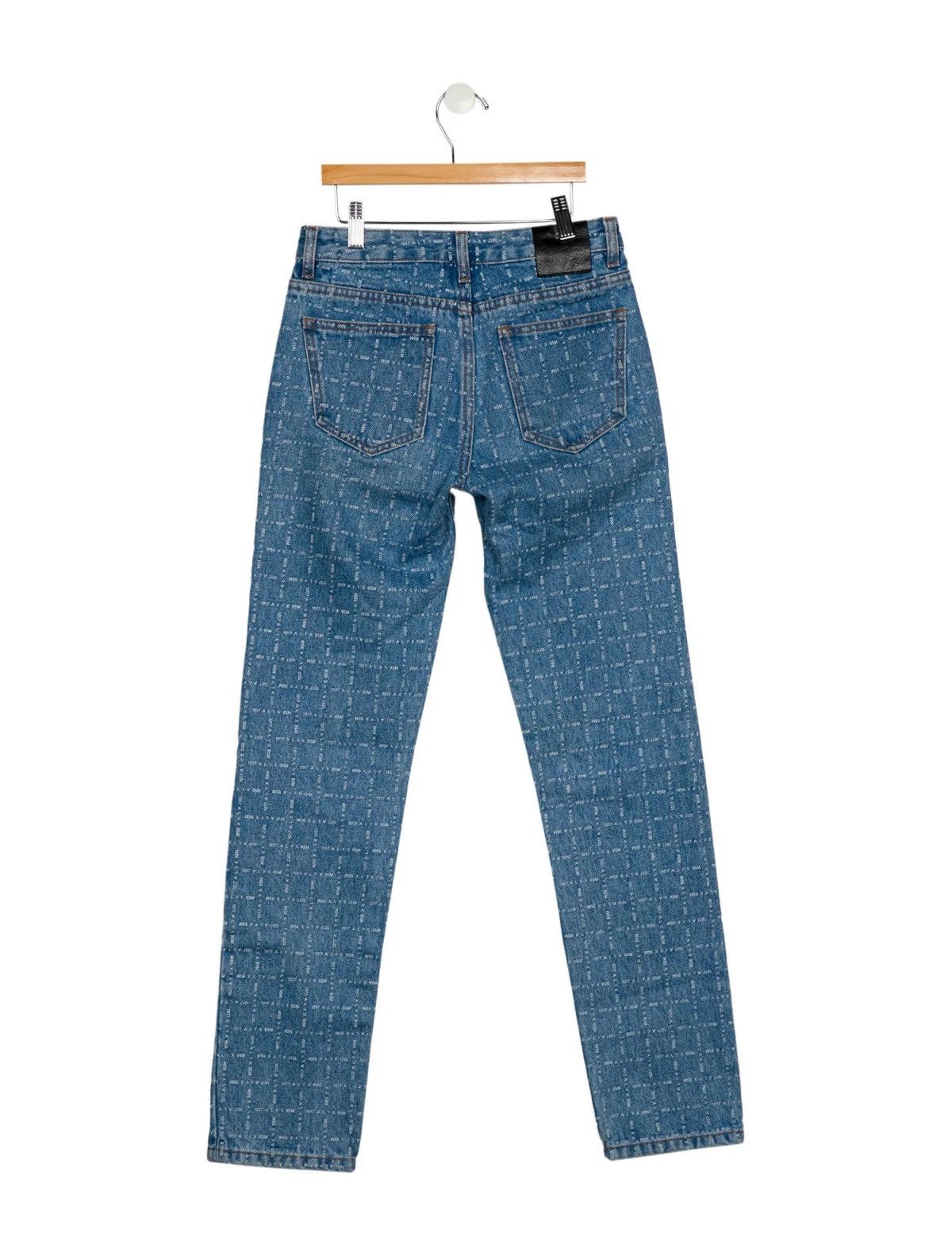 1017 ALYX 9SM ALYX All over Logo Monogram Jeans Size 24" / US 00 / IT 34 - 2 Thumbnail