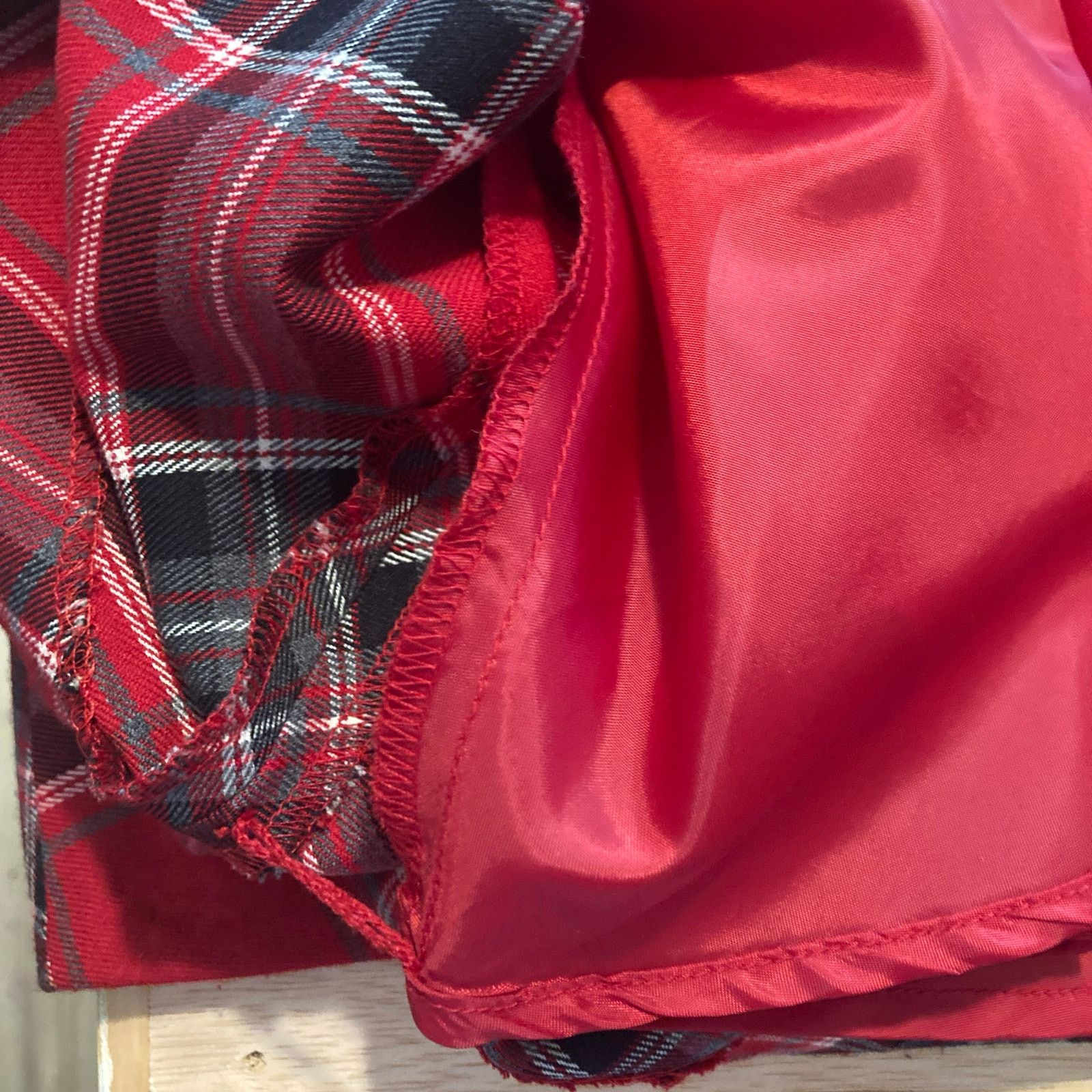 Covington Covington Tartan Plaid Stretch ALine Holiday Christmas Skirt Size 27" / US 4 / IT 40 - 7 Thumbnail