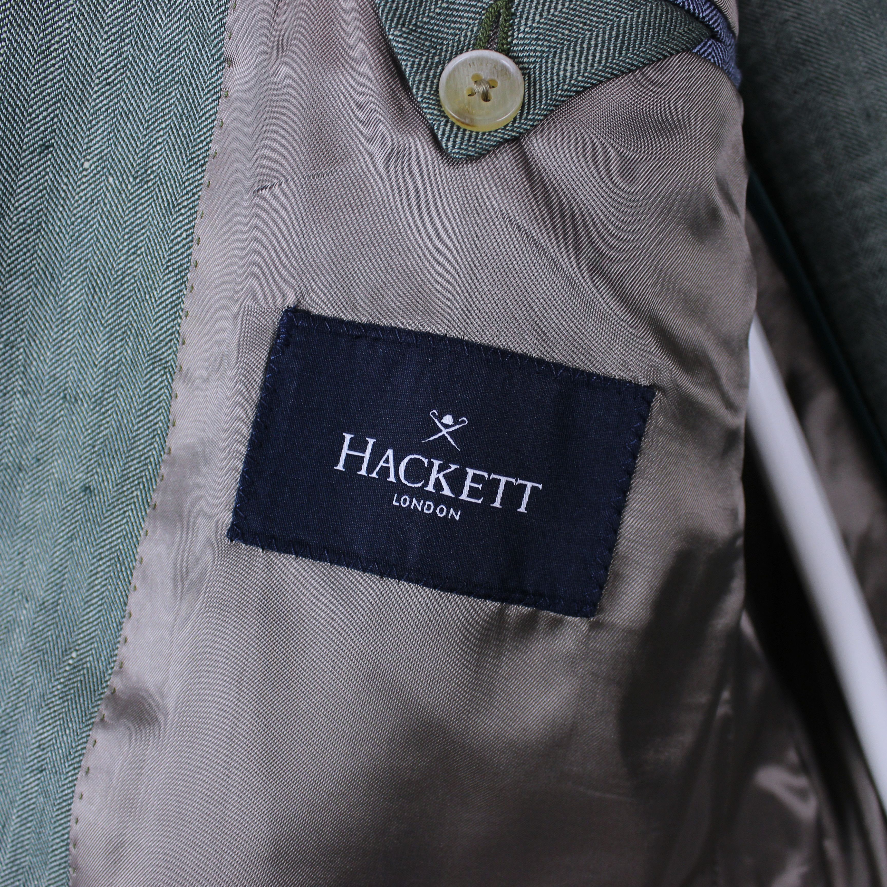 Hackett Hackett blazer linen cotton XL 46R 56R tailoring Size 46R - 8 Thumbnail
