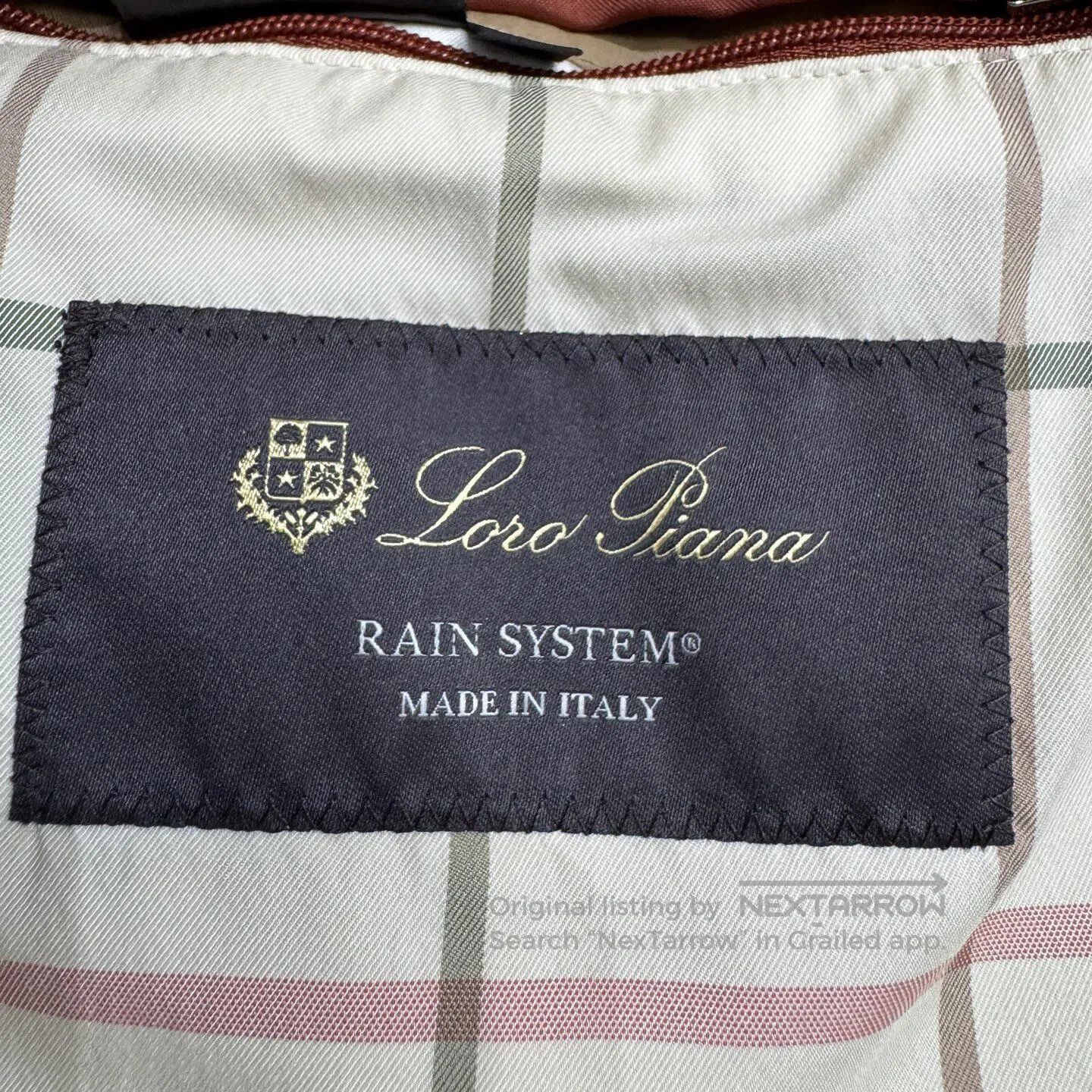 Loro Piana LORO PIANA size4xl RAIN SYSTEM Overcoat| Size US XXL / EU 58 / 5 - 4 Thumbnail