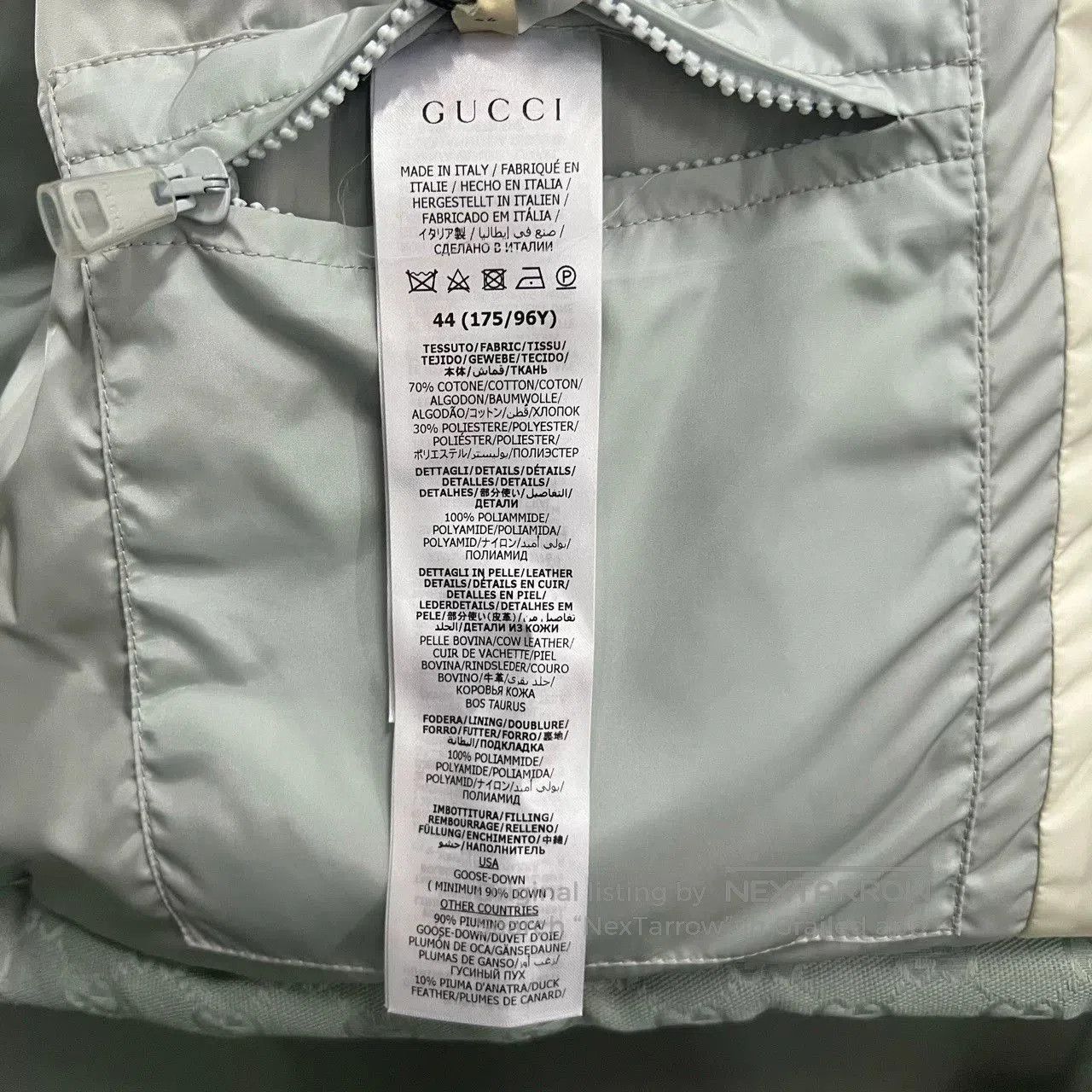 Gucci gucci color block down vest 44 size. Size US L / EU 52-54 / 3 - 5 Thumbnail