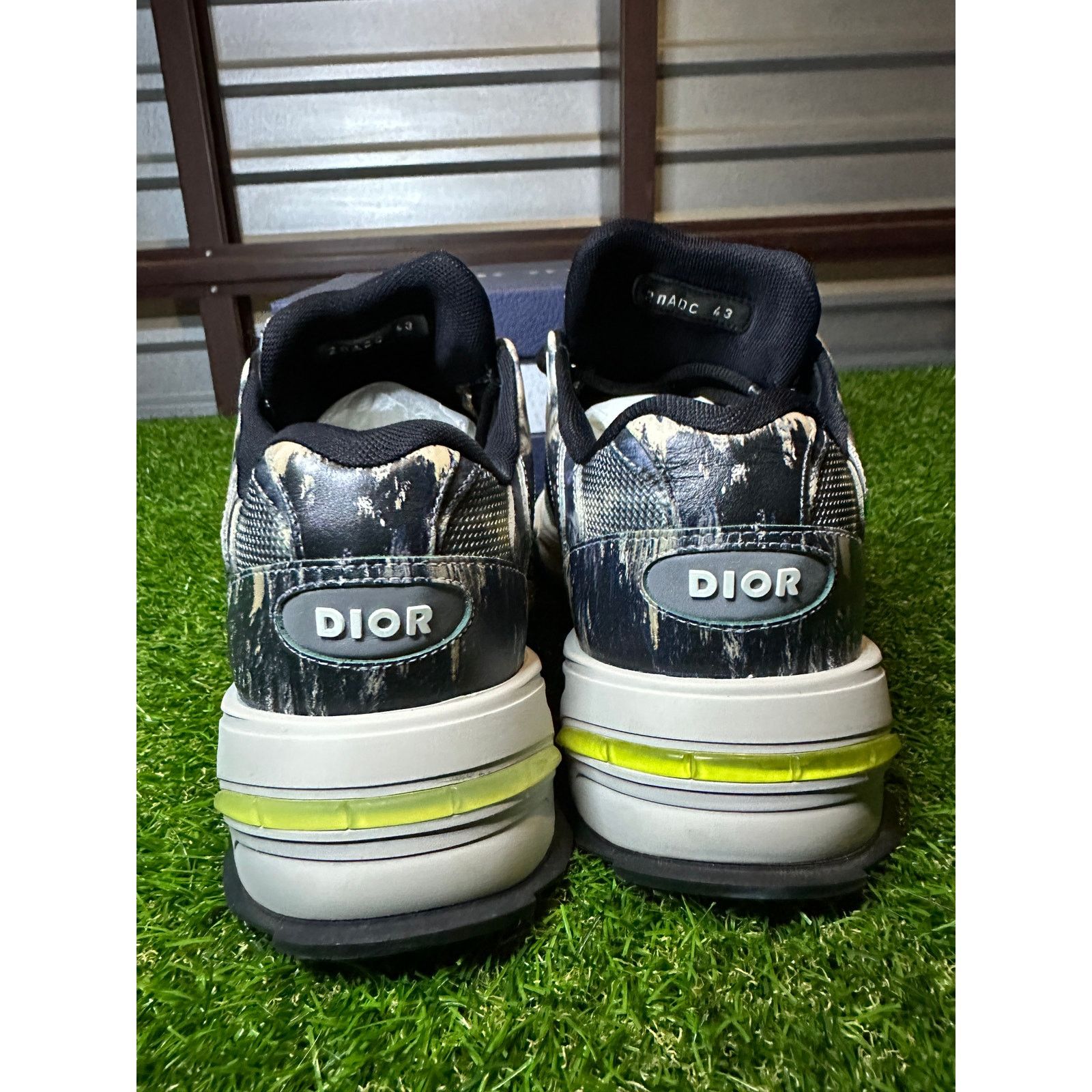 Dior Size 10 - Dior CD1 Marble Sneakers Size US 10 / EU 43 - 7 Thumbnail