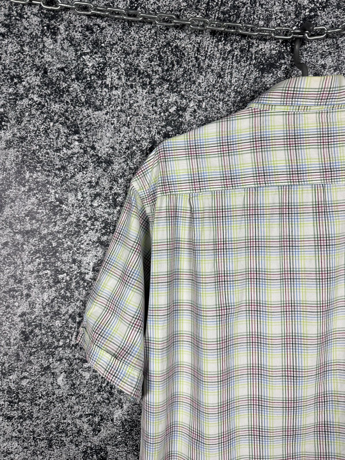 Paul Smith Men’s Paul Smith Short Sleeve Plaid Shirt Button Up Size L Size US L / EU 52-54 / 3 - 13 Thumbnail