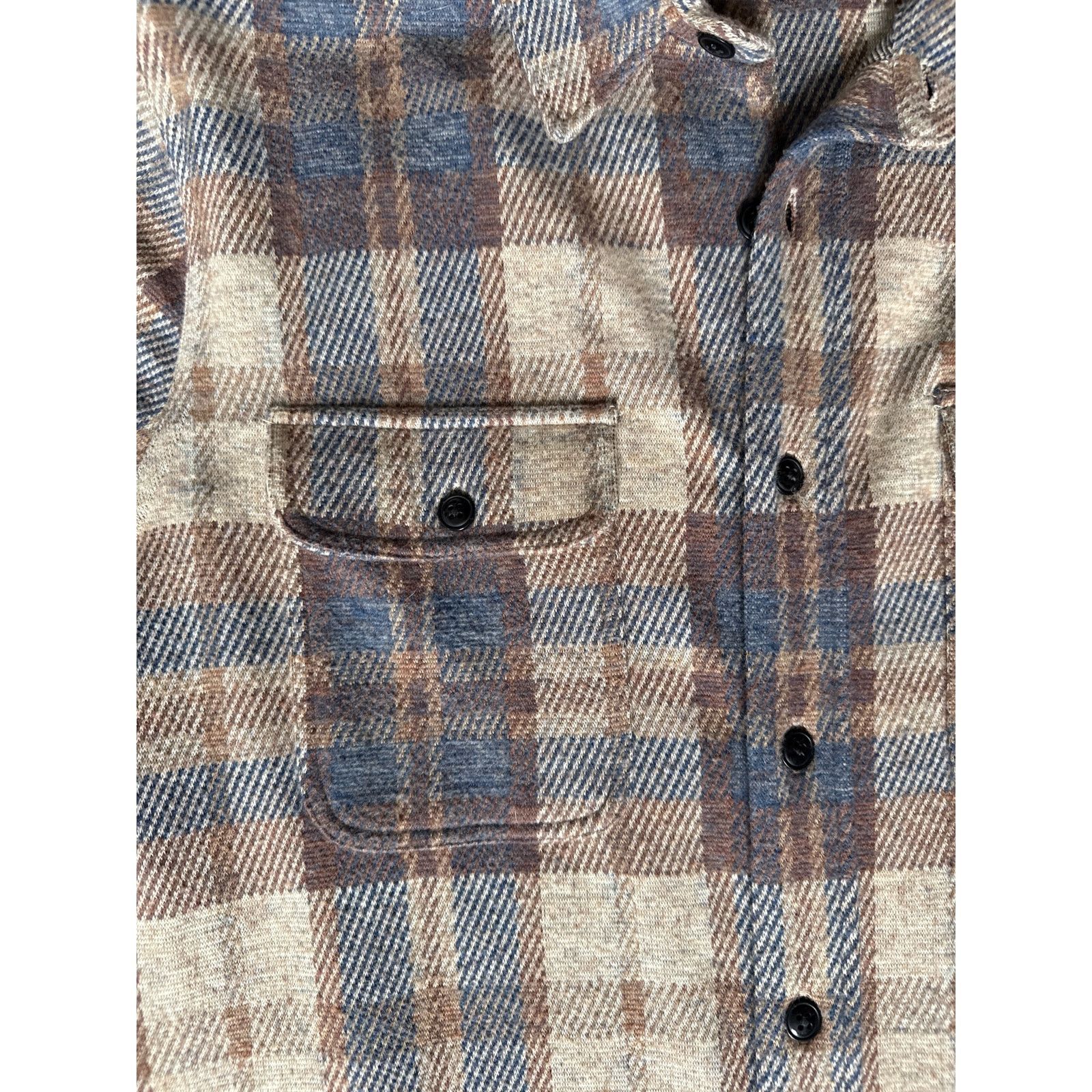 Faherty Faherty Men's Brown Plaid Flannel Size Medium Size US M / EU 48-50 / 2 - 3 Thumbnail