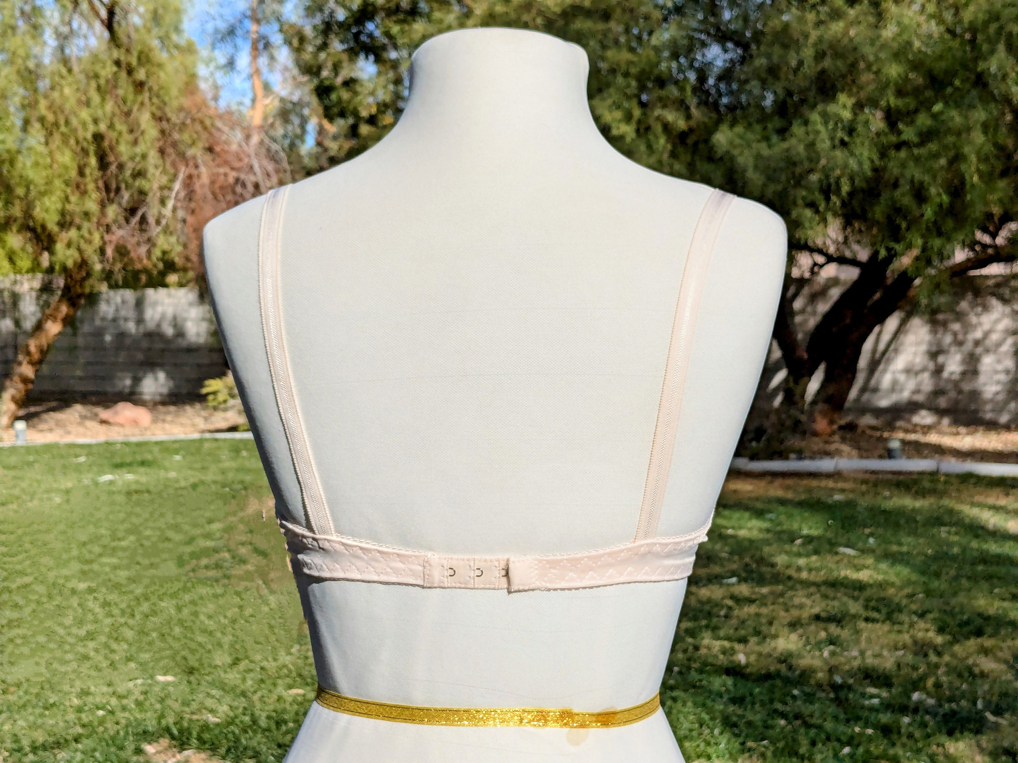 Vintage Retro Petite Rockabilly Sz36 Bcup Wireless Pin-Up Bra Size ONE SIZE - 4 Thumbnail