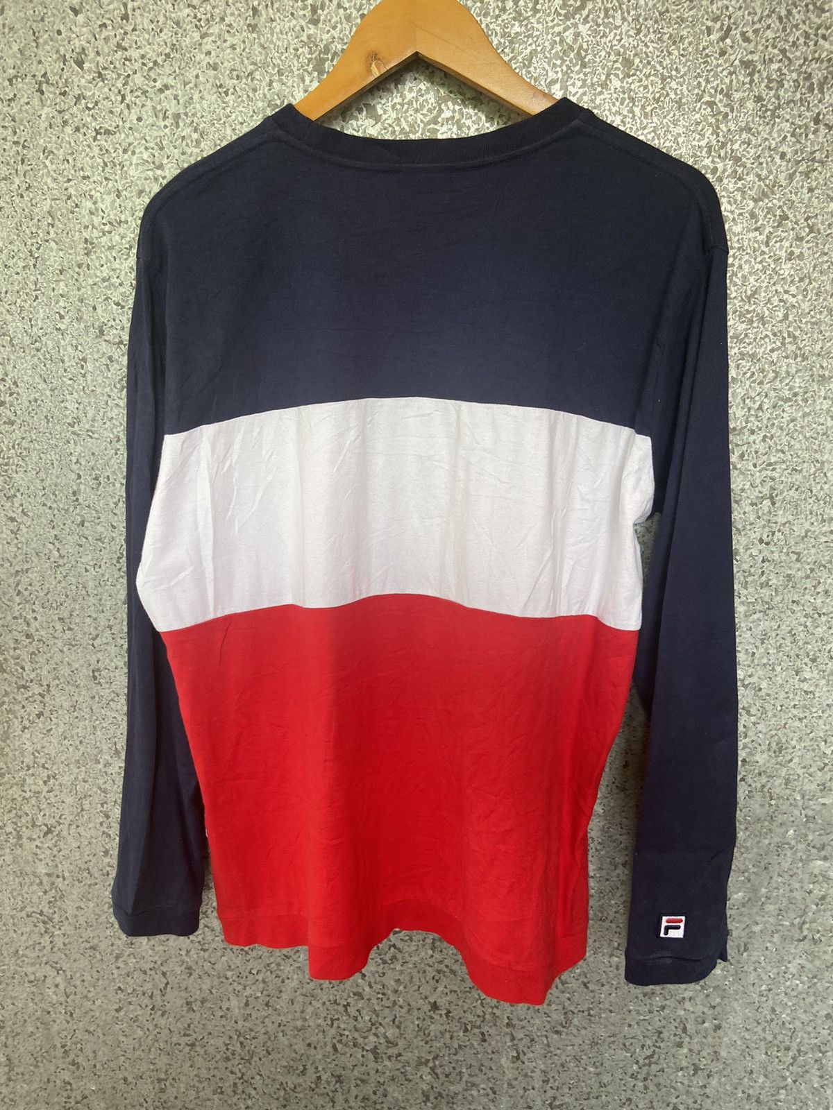 Fila Fila sweatshirt multi colour block 90s fashion Size US M / EU 48-50 / 2 - 3 Thumbnail