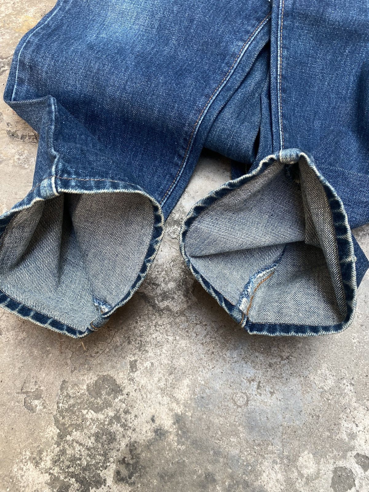 Kenzo Kenzo Made In Japan Blue Barrel Jeans Size US 30 / EU 46 - 7 Thumbnail