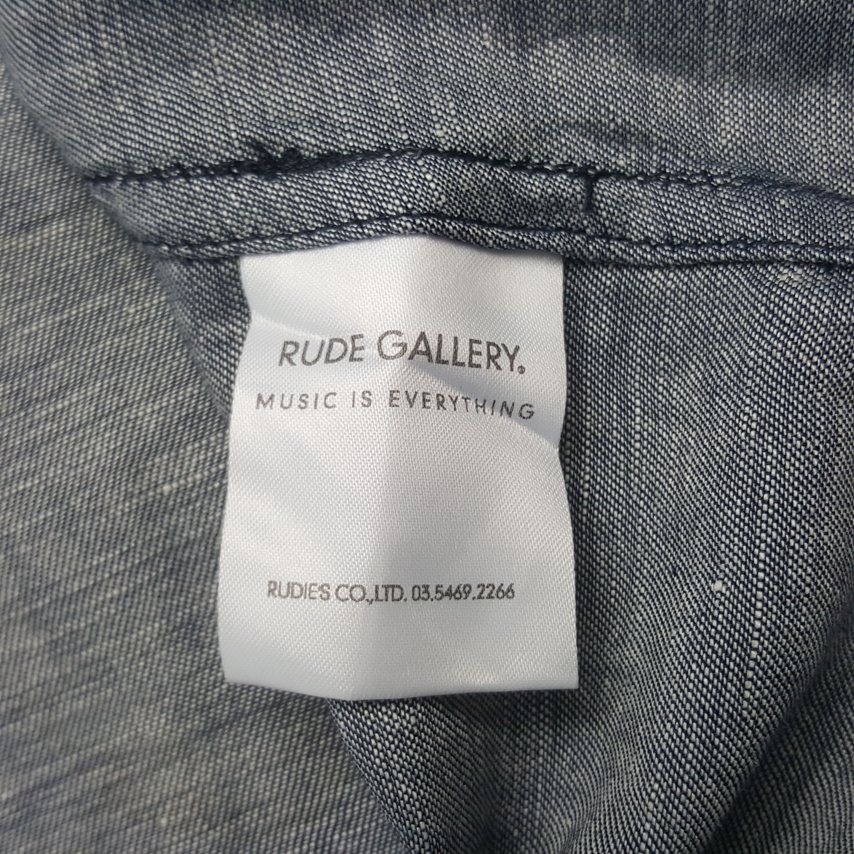 RUDE GALLERY Vintage Rude Gallery The Rocks Shirt Button Up 31 Size US S / EU 44-46 / 1 - 6 Thumbnail