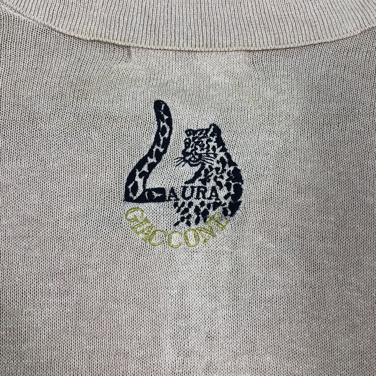 Japanese Brand 🔥90’s Vintage Knit Sweater Laura Giaccome Italy Striped Size US M / EU 48-50 / 2 - 8 Thumbnail