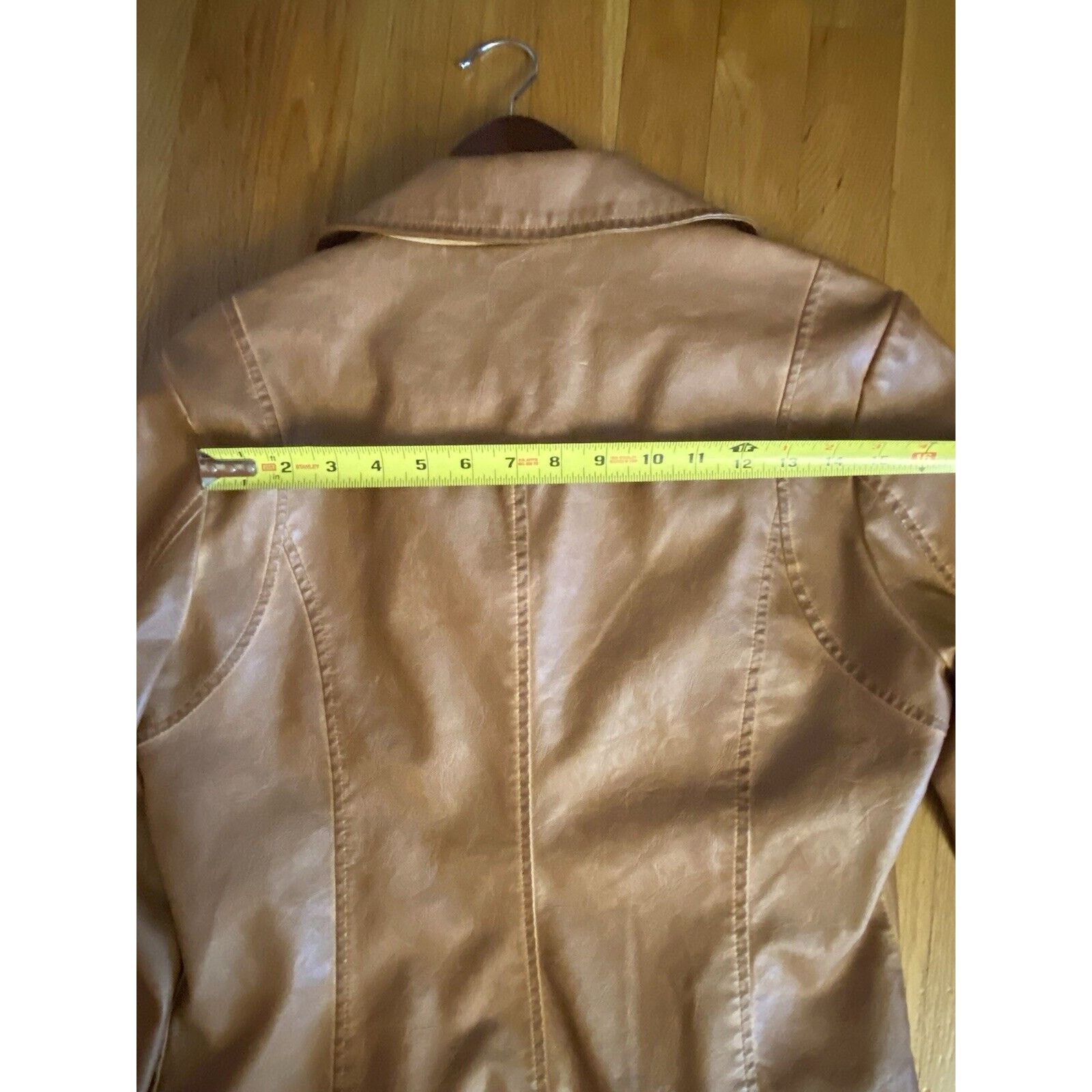 Other Max Studio Cognac Brn Faux Leather Moto Jkt Asymmetrical med Size M / US 6-8 / IT 42-44 - 13 Thumbnail