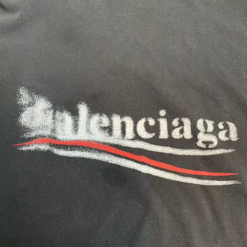 Balenciaga Balenciaga Blurred Coca-Cola print short-sleeve T-shirt, b Size US L / EU 52-54 / 3 - 2 Thumbnail