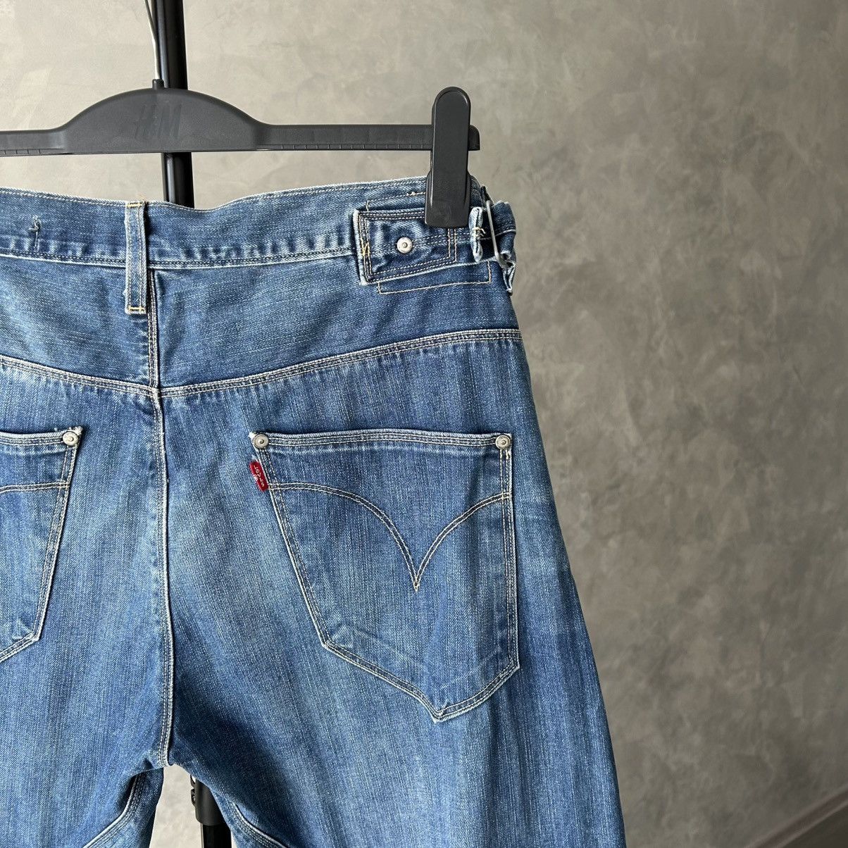 Levi's Vintage Clothing Vintage Levis Engineered Buckle Y2K Japaneese Jeans 32 Size US 32 / EU 48 - 6 Thumbnail