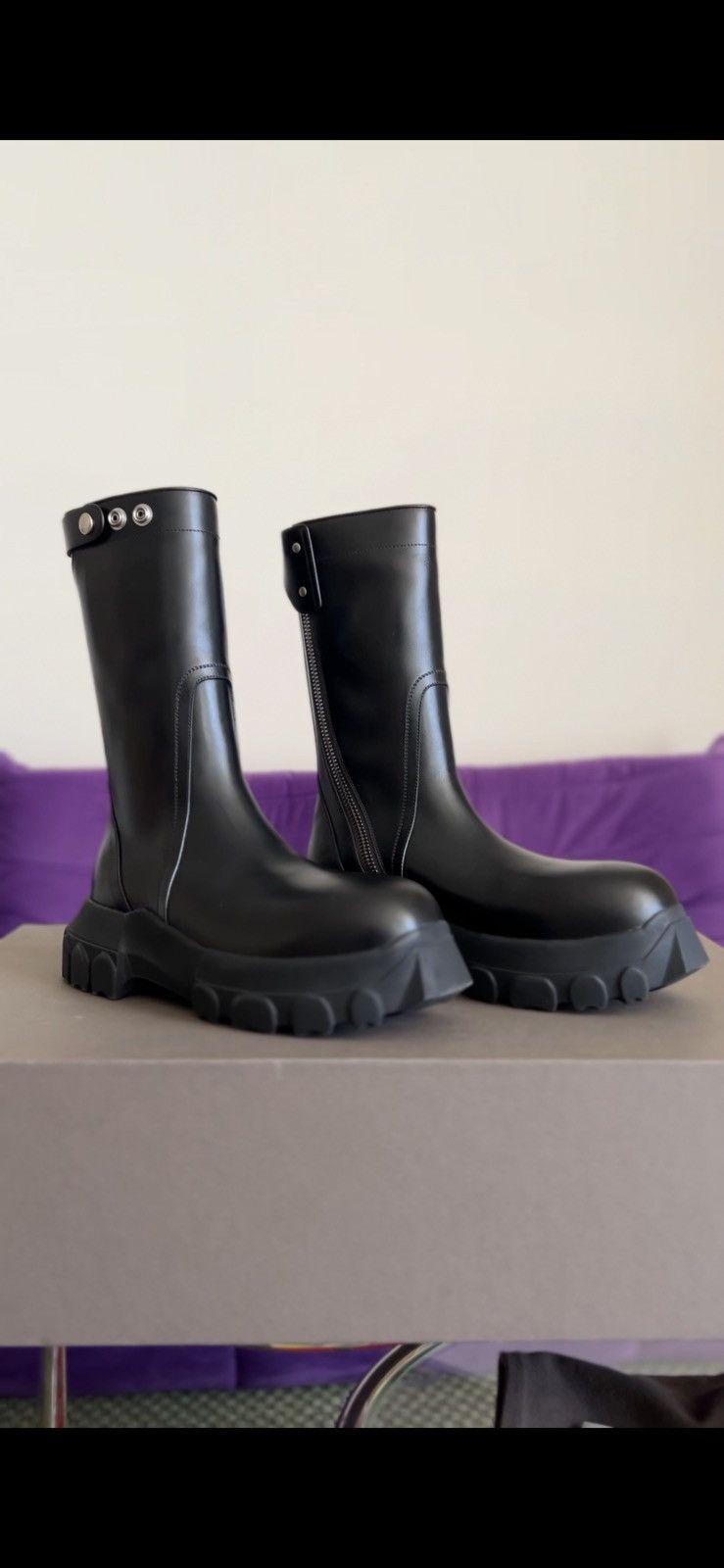 Rick Owens Rick Owens Creeper Platform Boots Size US 7 / EU 40 - 3 Thumbnail