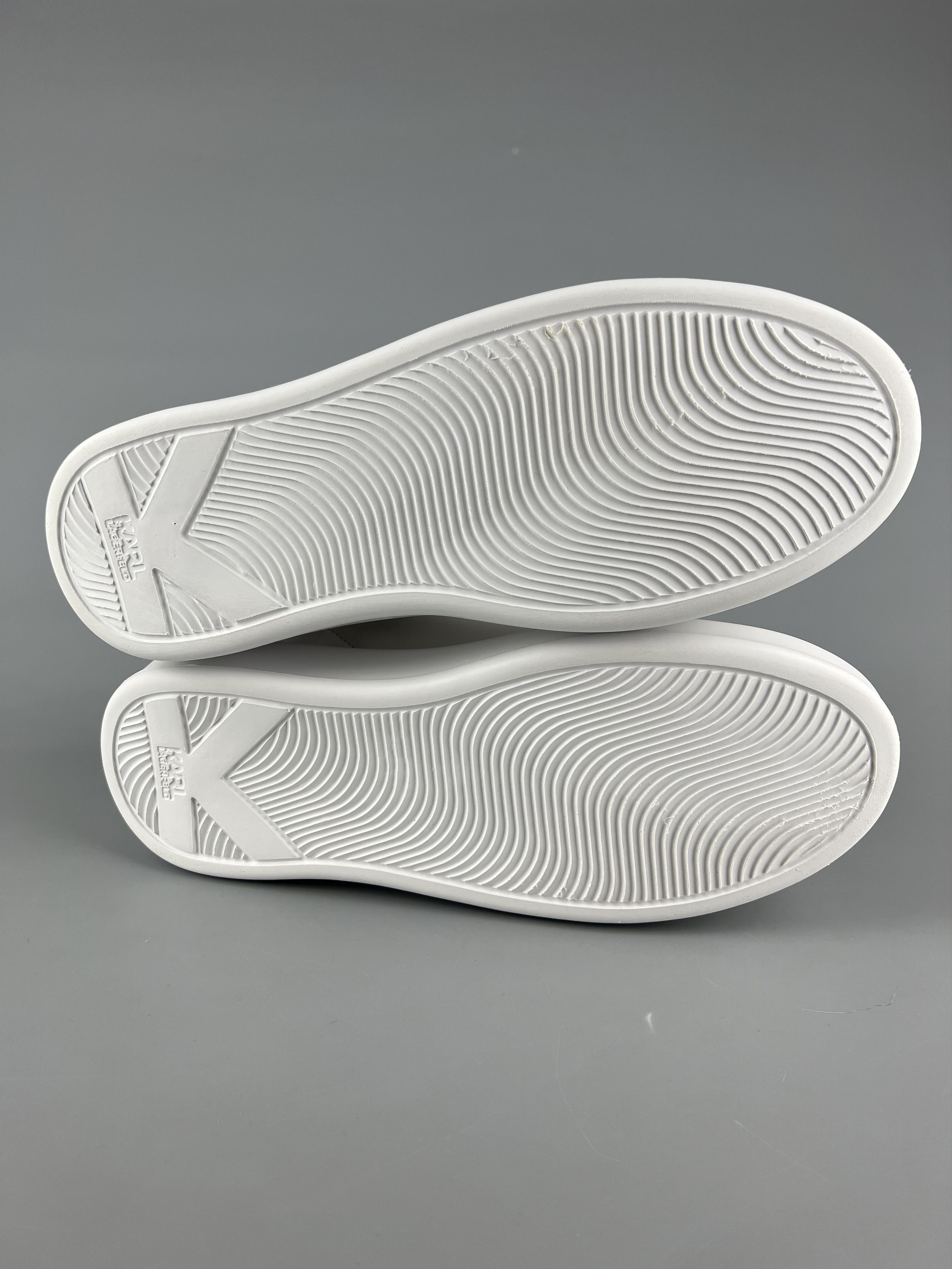 Karl Lagerfeld Karl Lagerfeld Karl Iconic 3D Logo Women's Leather Sneakers Size US 7 / IT 37 - 6 Thumbnail