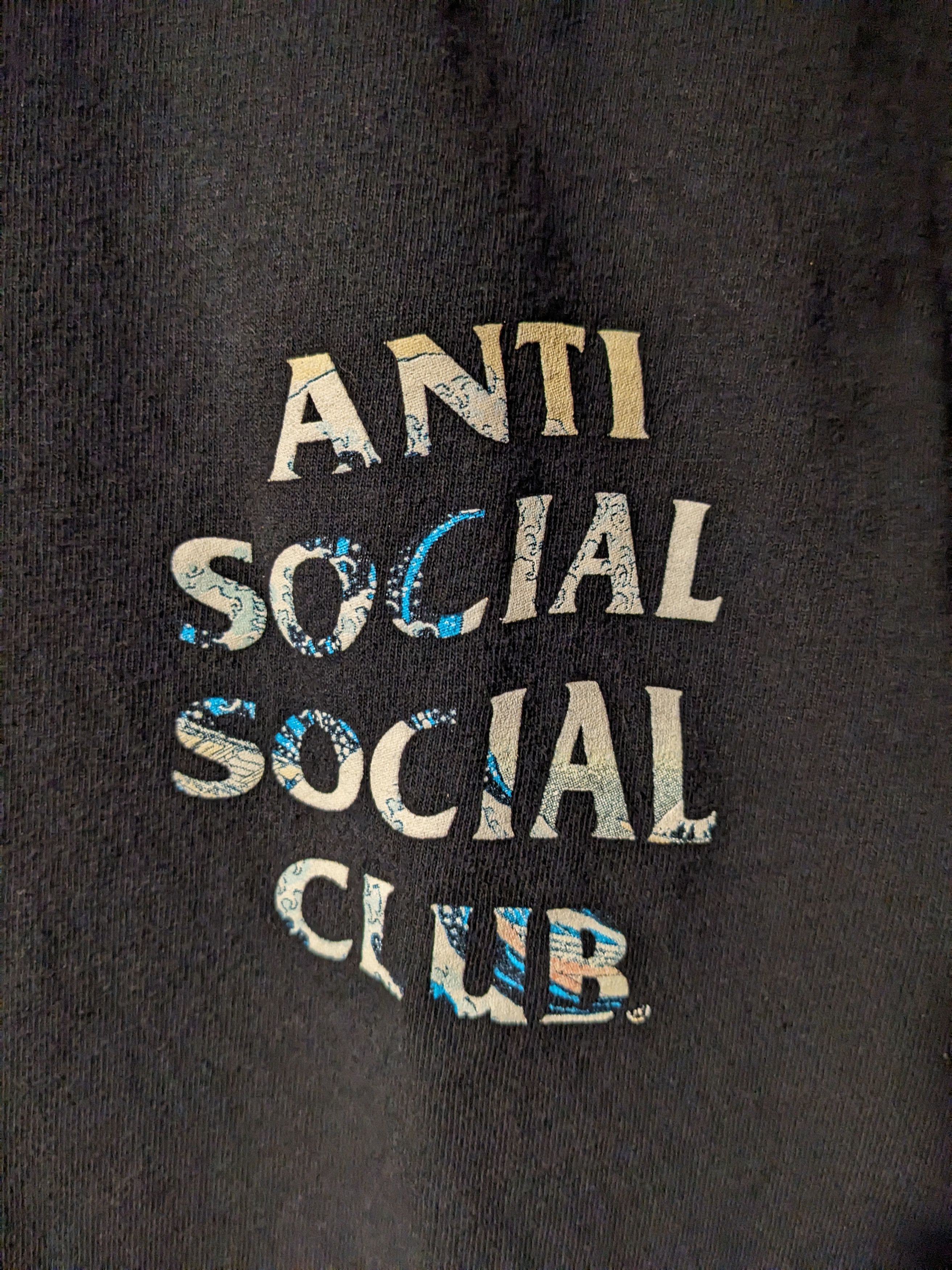 Anti Social Social Club × Designer Anti Social Social Club Kanagawa Art Painting Medium T-Shirt Size US M / EU 48-50 / 2 - 4 Thumbnail