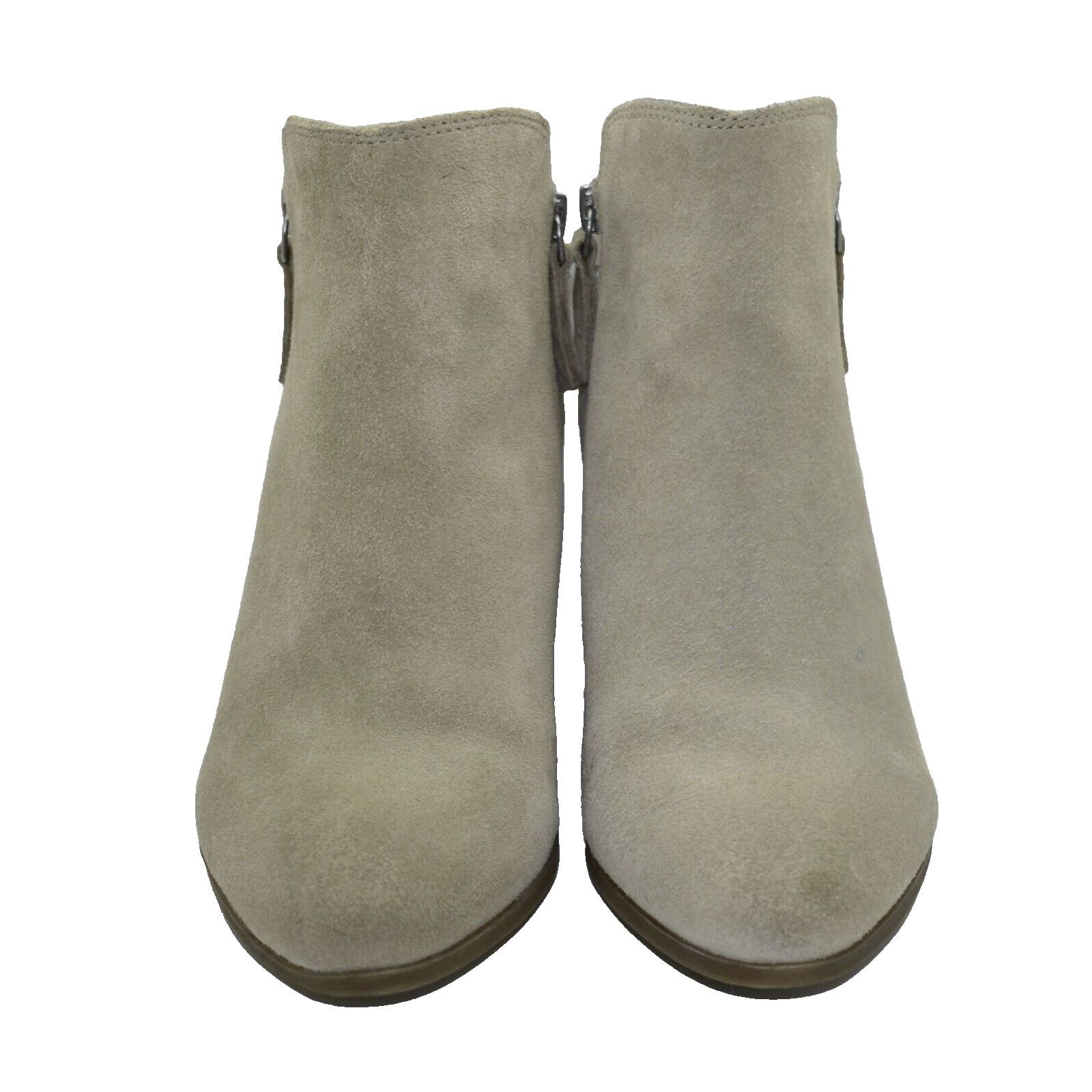 Frye FRYE Judith Ash Suede Side Zippers Ankle Bootie Shoes Sz 7M Size US 7 / IT 37 - 3 Thumbnail