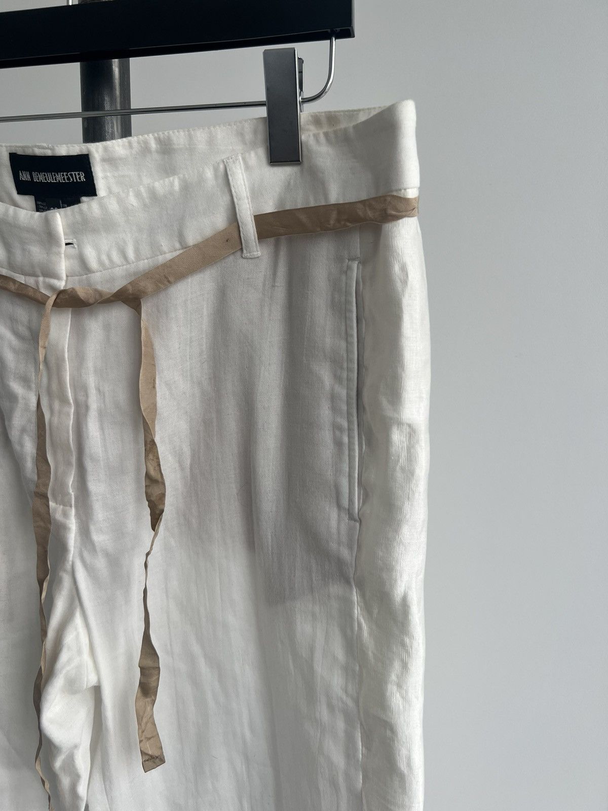 Ann Demeulemeester SS19 Wide Trousers Size 27" / US 4 / IT 40 - 2 Thumbnail