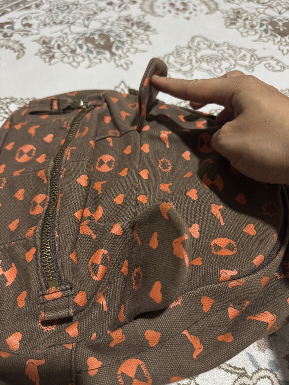 Final Home × Issey Miyake AOP Final Home Iconic Logo Bear Small Backpack Size ONE SIZE - 5 Thumbnail