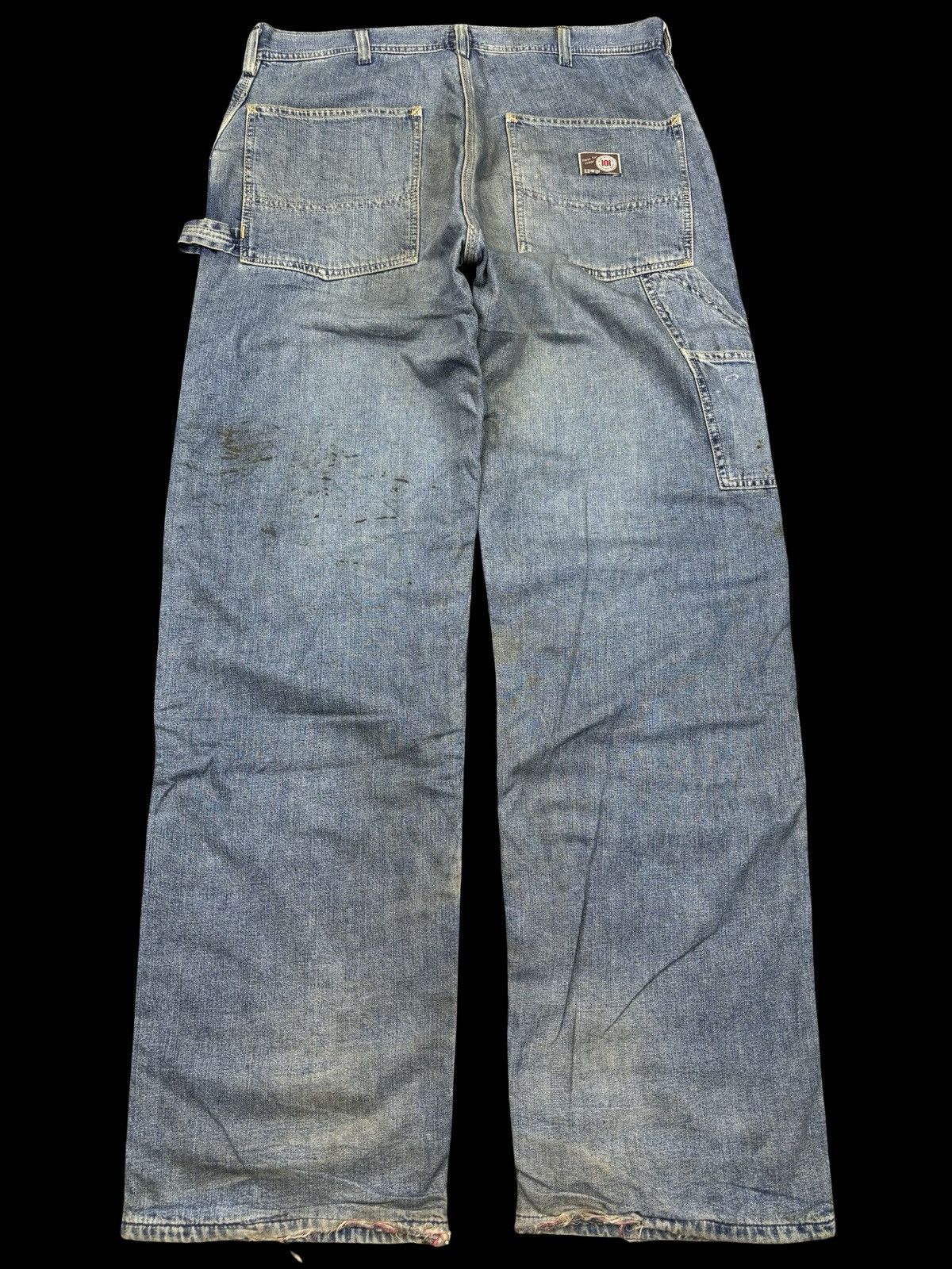 Edwin 💥BAGGY💥Vintage Dirty Edwin Carpenter Jeans F939 Size US 34 / EU 50 - 1 Thumbnail
