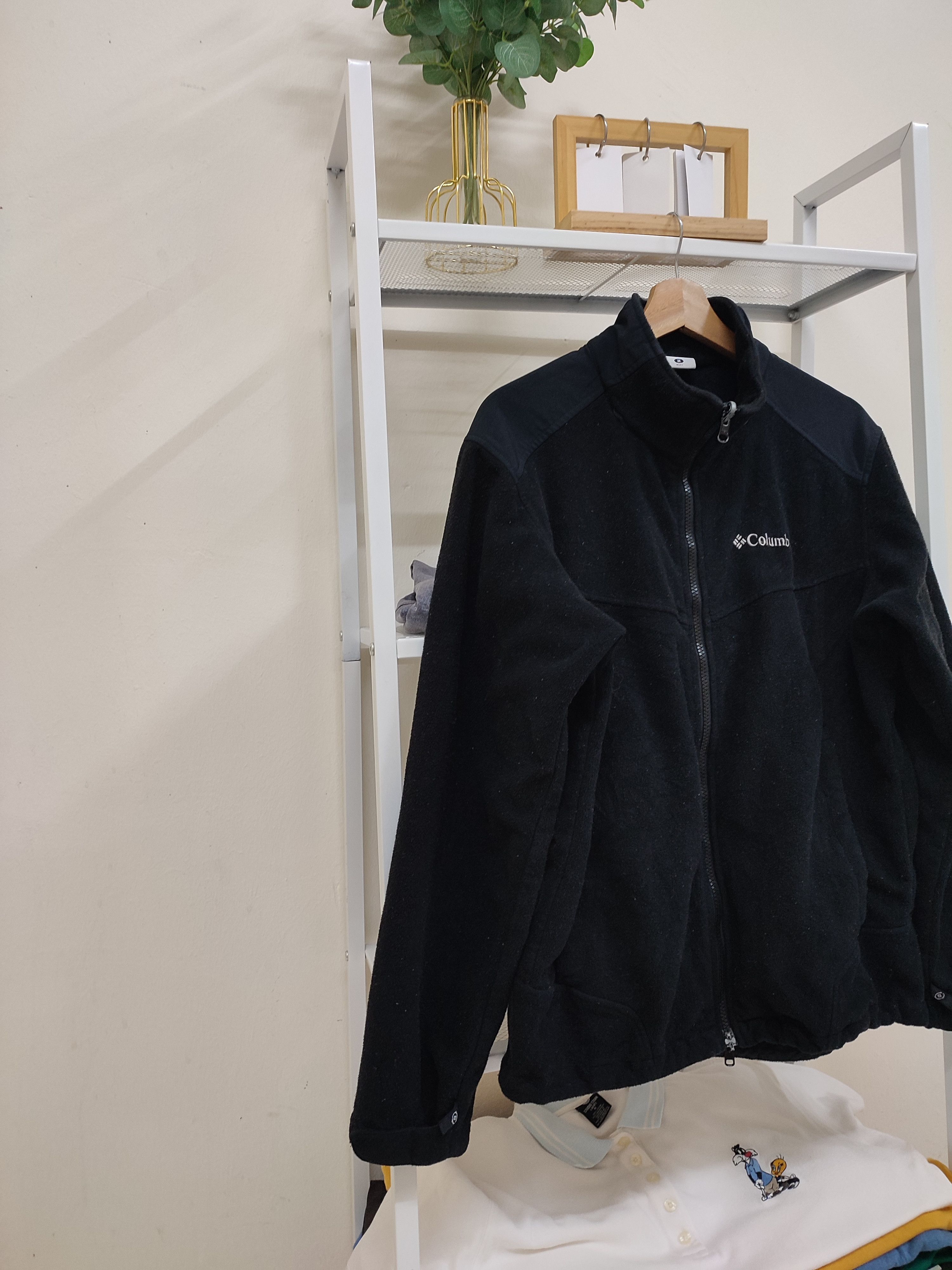 Columbia × Vintage 💥Super Black 💥 Columbia Fleece Jacket Size US M / EU 48-50 / 2 - 3 Thumbnail