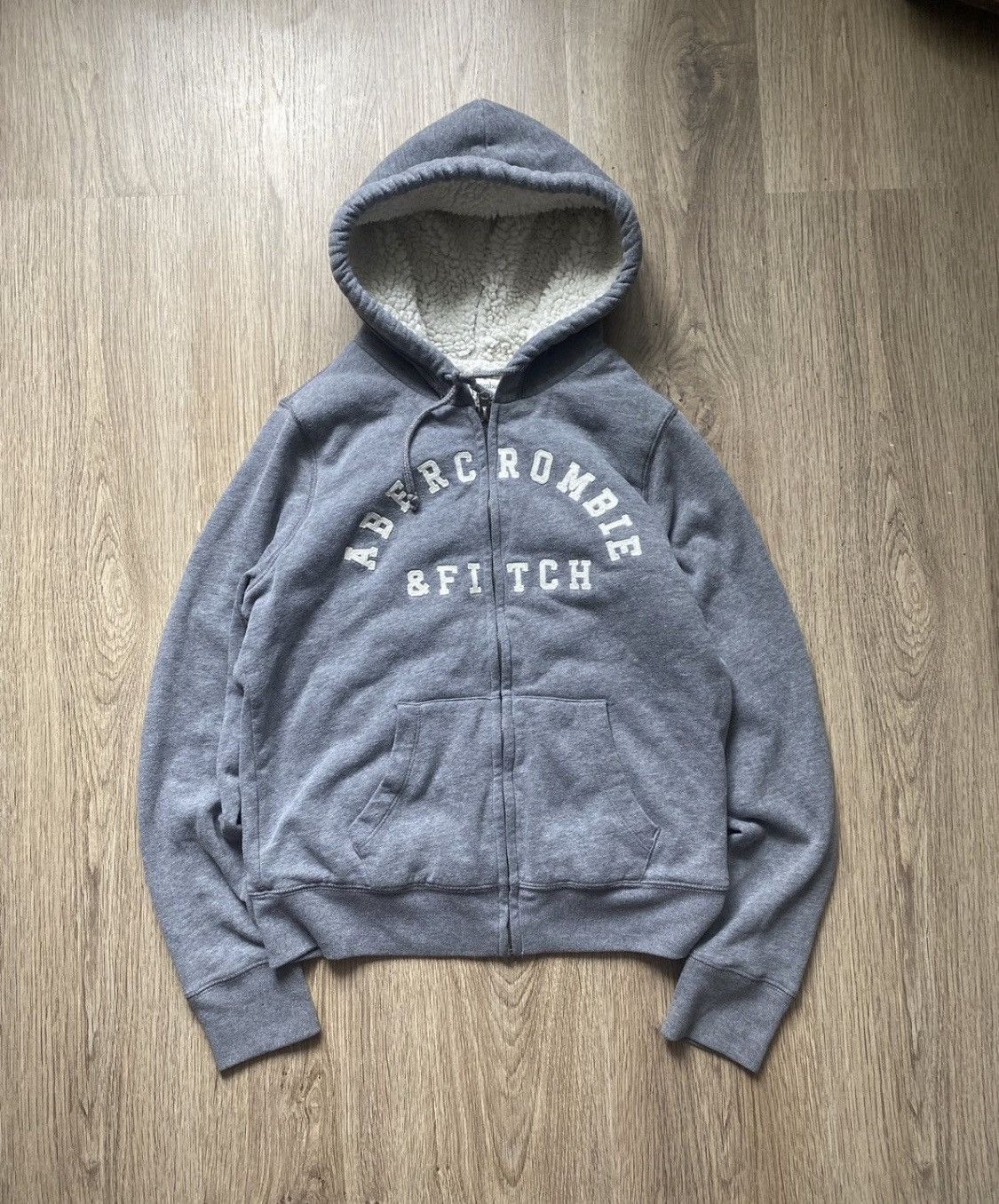 Abercrombie & Fitch ABERCROMBIE FAUXFUR ZIPPER HOODIE JAPANESE I6W9 LGB STYLE Size US M / EU 48-50 / 2 - 1 Thumbnail