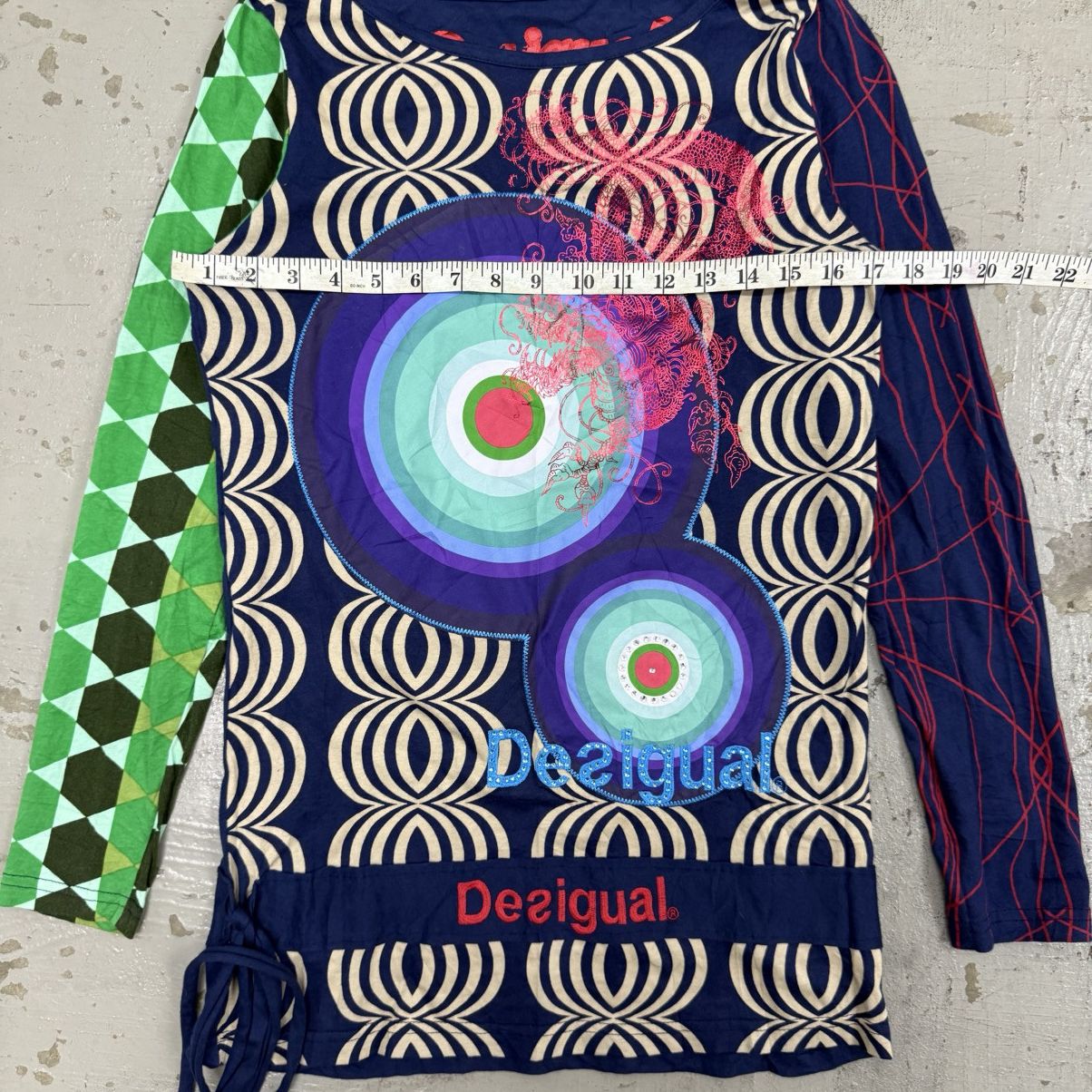 Desigual ARCHIVE DESIGUAL GAULTIER INSPIRED VINTAGE LONGSLEEVE 90s Size S / US 4 / IT 40 - 5 Thumbnail