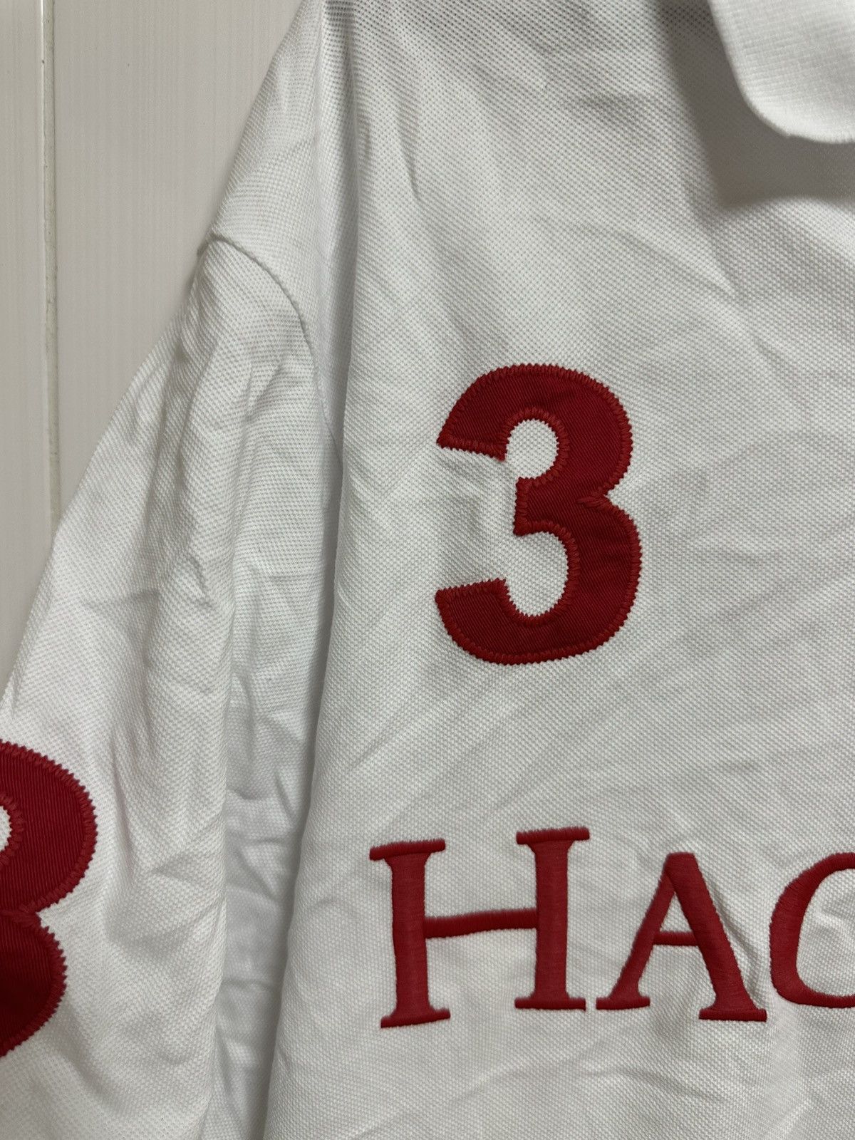 Hackett Hackett polo army 3 shirt white size XXL Size US XXL / EU 58 / 5 - 3 Thumbnail