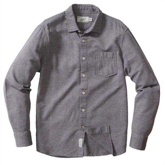 Grayers Everyday Textured Heather Dobby Shirt In Gray | Grailed