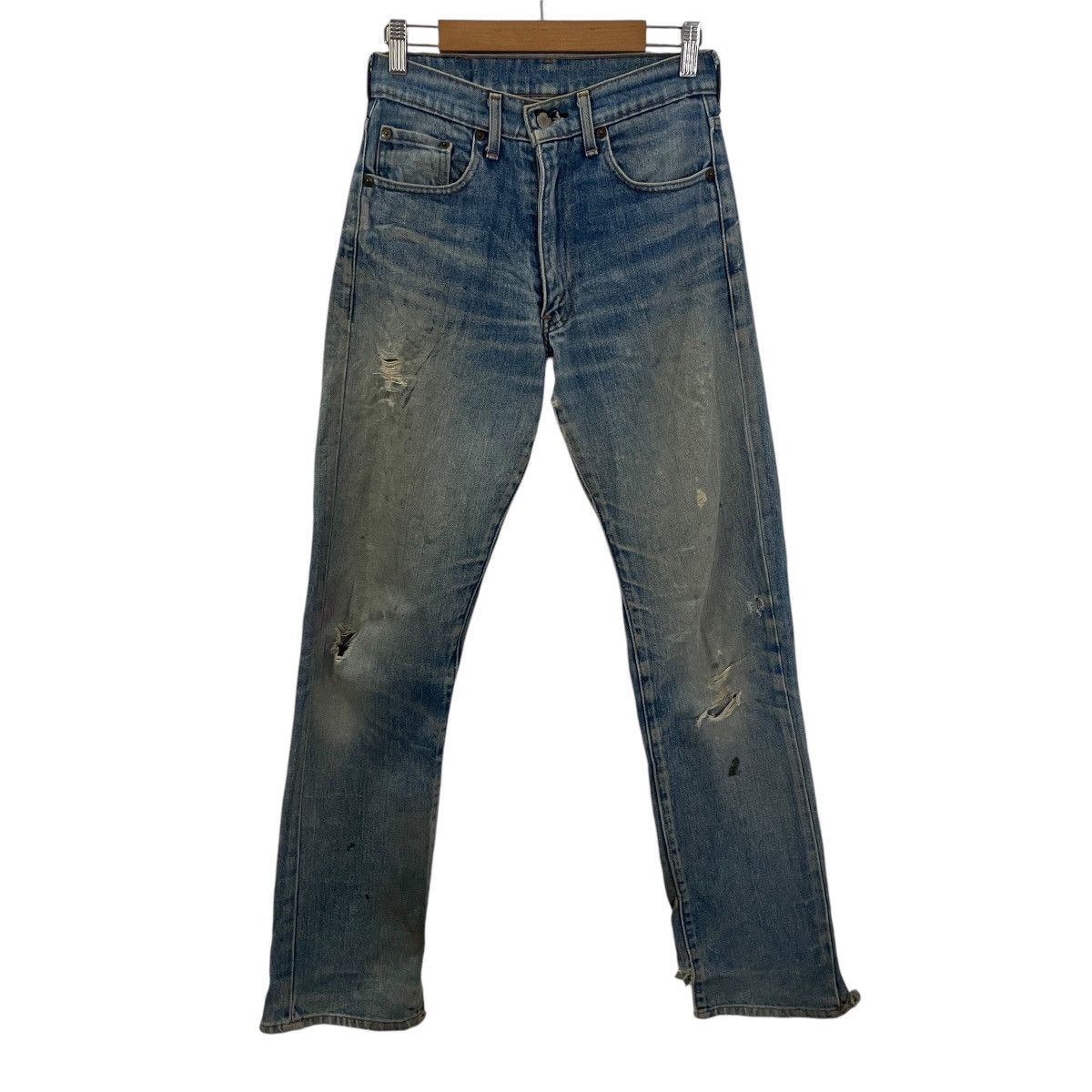 Japanese Brand Vintage Levis Lot 504-0217 Japan Distressed Denim Size US 26 / EU 42 - 1 Thumbnail