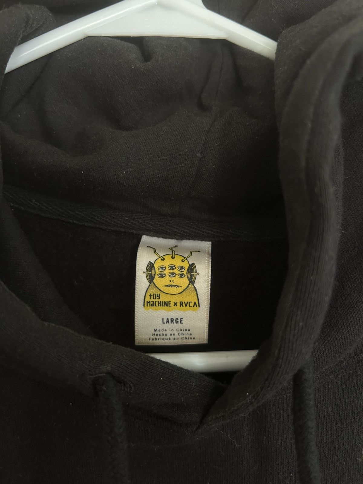 Toy Machine Toy Machine x Rvca Logo Hoodie Size US L / EU 52-54 / 3 - 7 Thumbnail