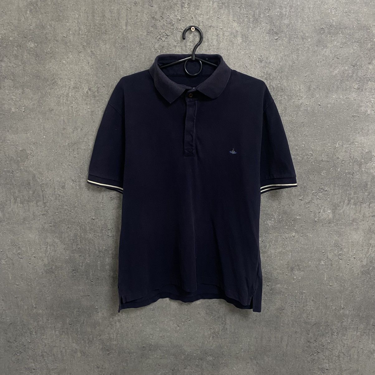 Vivienne Westwood Vivienne Westwood Polo T Shirt Vintage Small Orb Logo Luxury Size US XL / EU 56 / 4 - 1 Thumbnail
