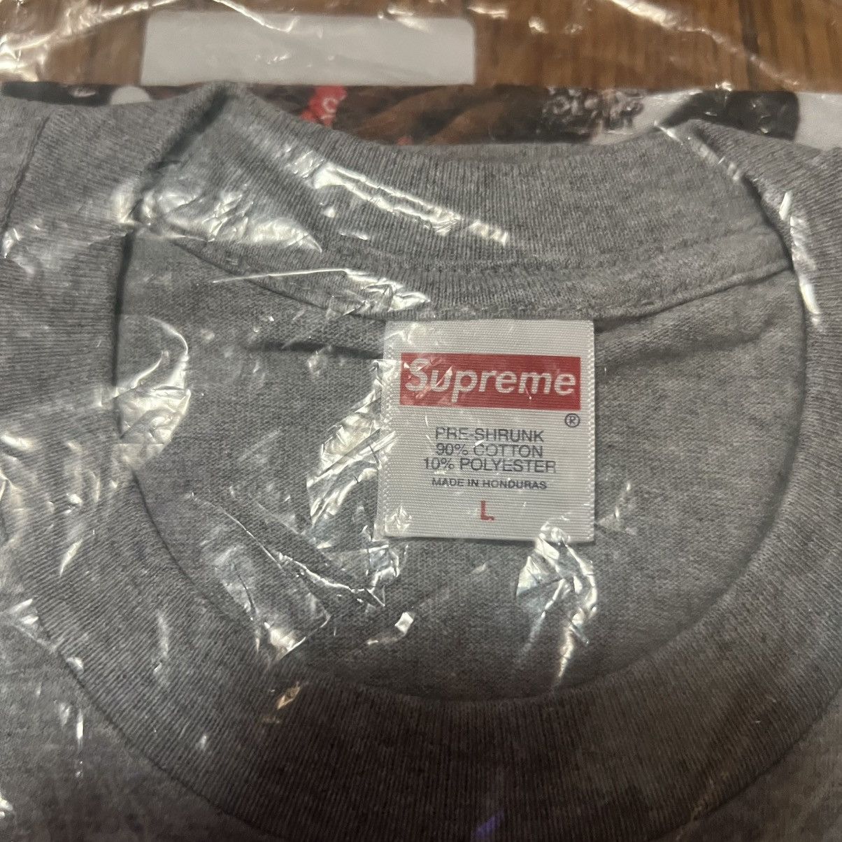 Supreme In Hand Supreme Playboi Carti Photo Tee heather grey Size L Size US L / EU 52-54 / 3 - 3 Thumbnail