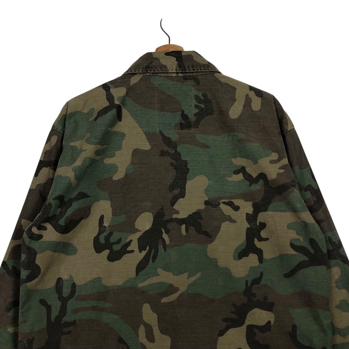 Japanese Brand 📌Vintage Chore Jacket Camouflage Back Number Issey Miyake Size US L / EU 52-54 / 3 - 10 Thumbnail