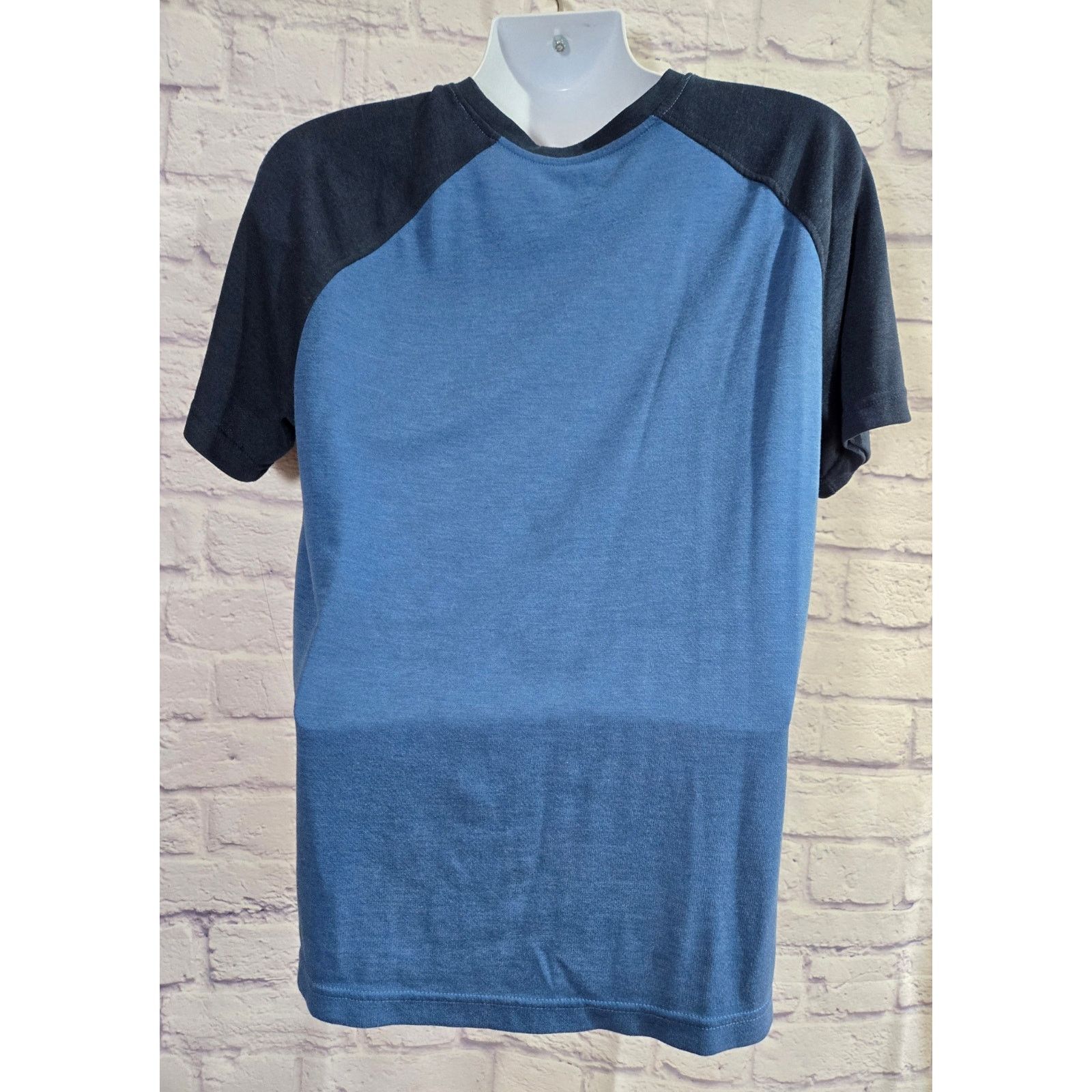 George George Blue Short Raglan Sleeves Men's Shirt Large Size US L / EU 52-54 / 3 - 2 Thumbnail