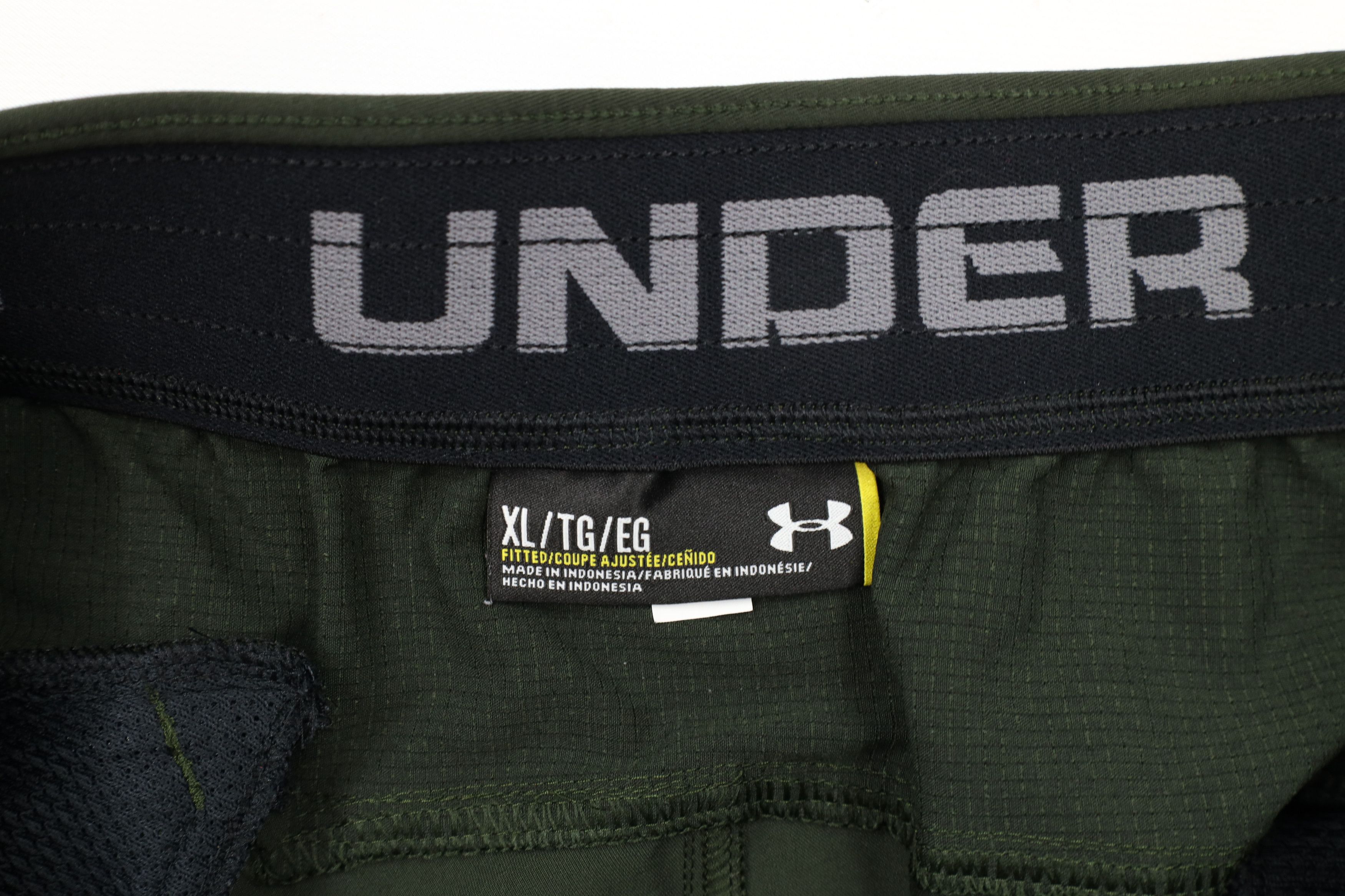 Under Armour × Vintage Under Armour Out Fitted Tapered Leg Warm Up Gym Pants Green Size US 38 / EU 54 - 8 Thumbnail