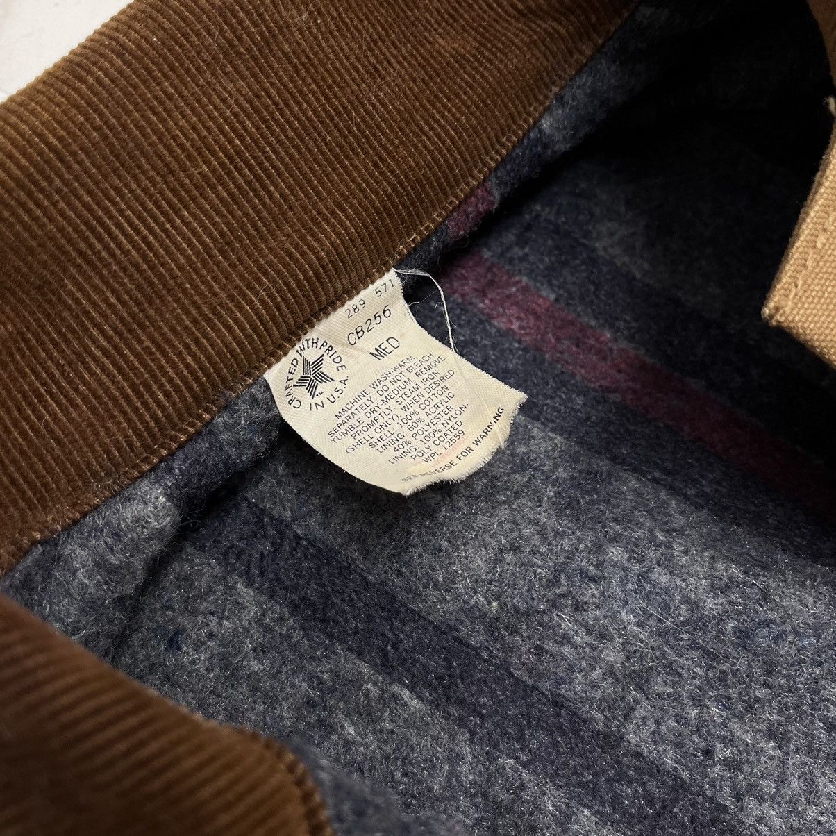Carhartt × Vintage Vtg 90s Carhartt Blanket Lined Mens M 100 Year Anniversary Size US M / EU 48-50 / 2 - 2 Thumbnail