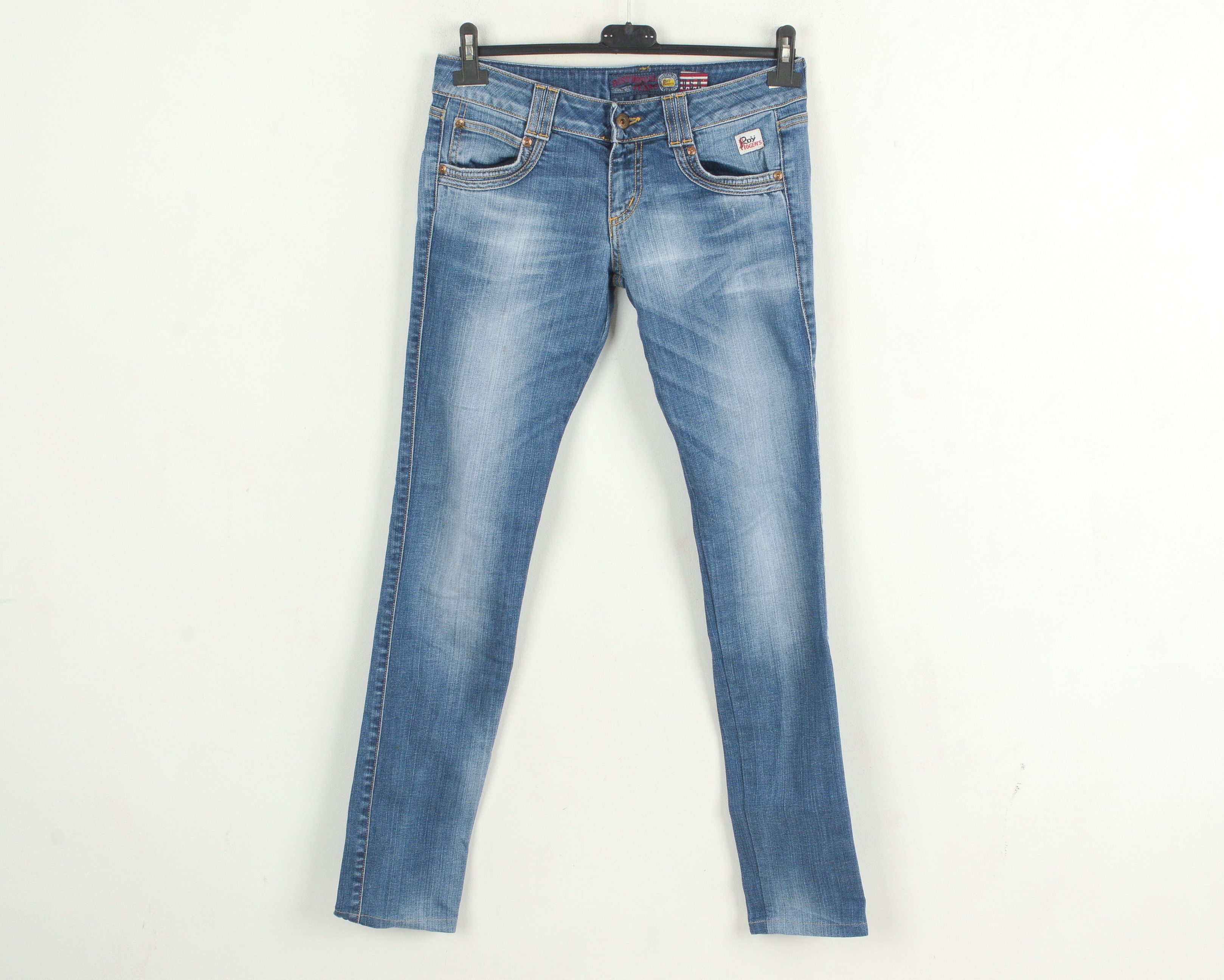 Other ROY ROGER'S Push Up Elastic IT W29 L43 Skinny Jeans Italy Size 29" - 1 Thumbnail
