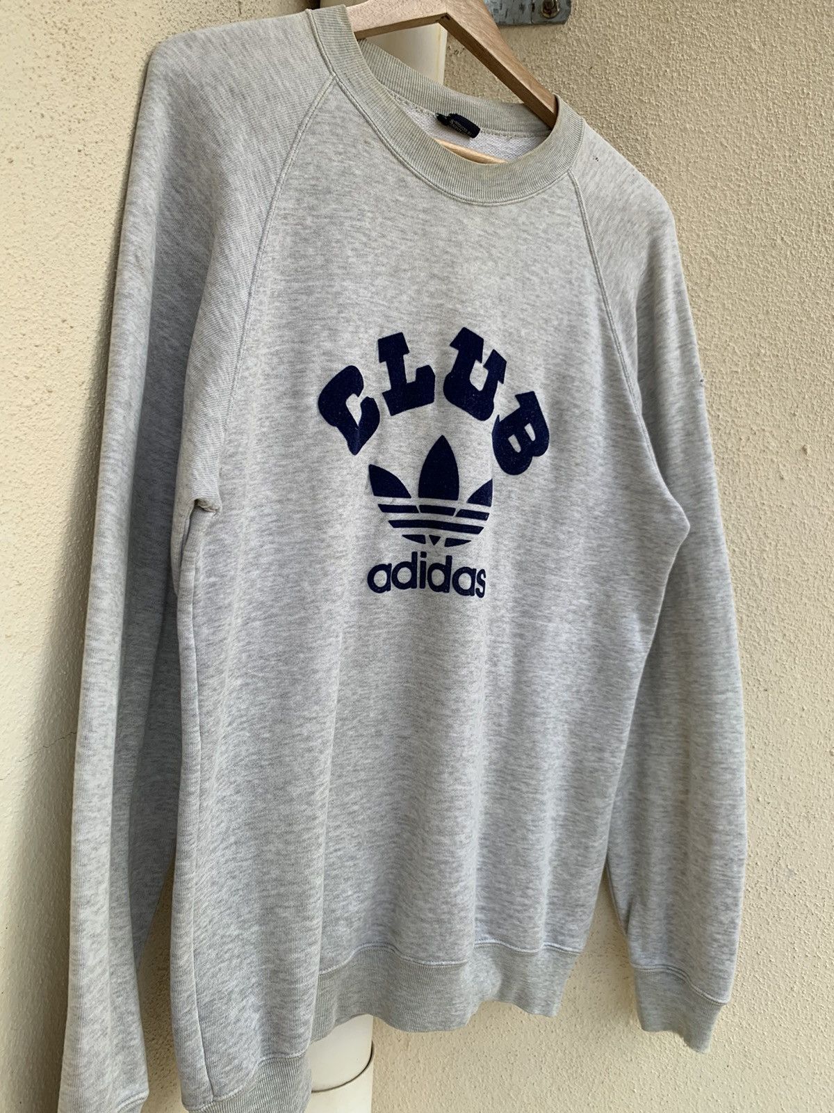 Adidas × Vintage 🔥Accept Offer🔥Vintage CLUB ADIDAS 80S sweatshirt Size US L / EU 52-54 / 3 - 2 Thumbnail