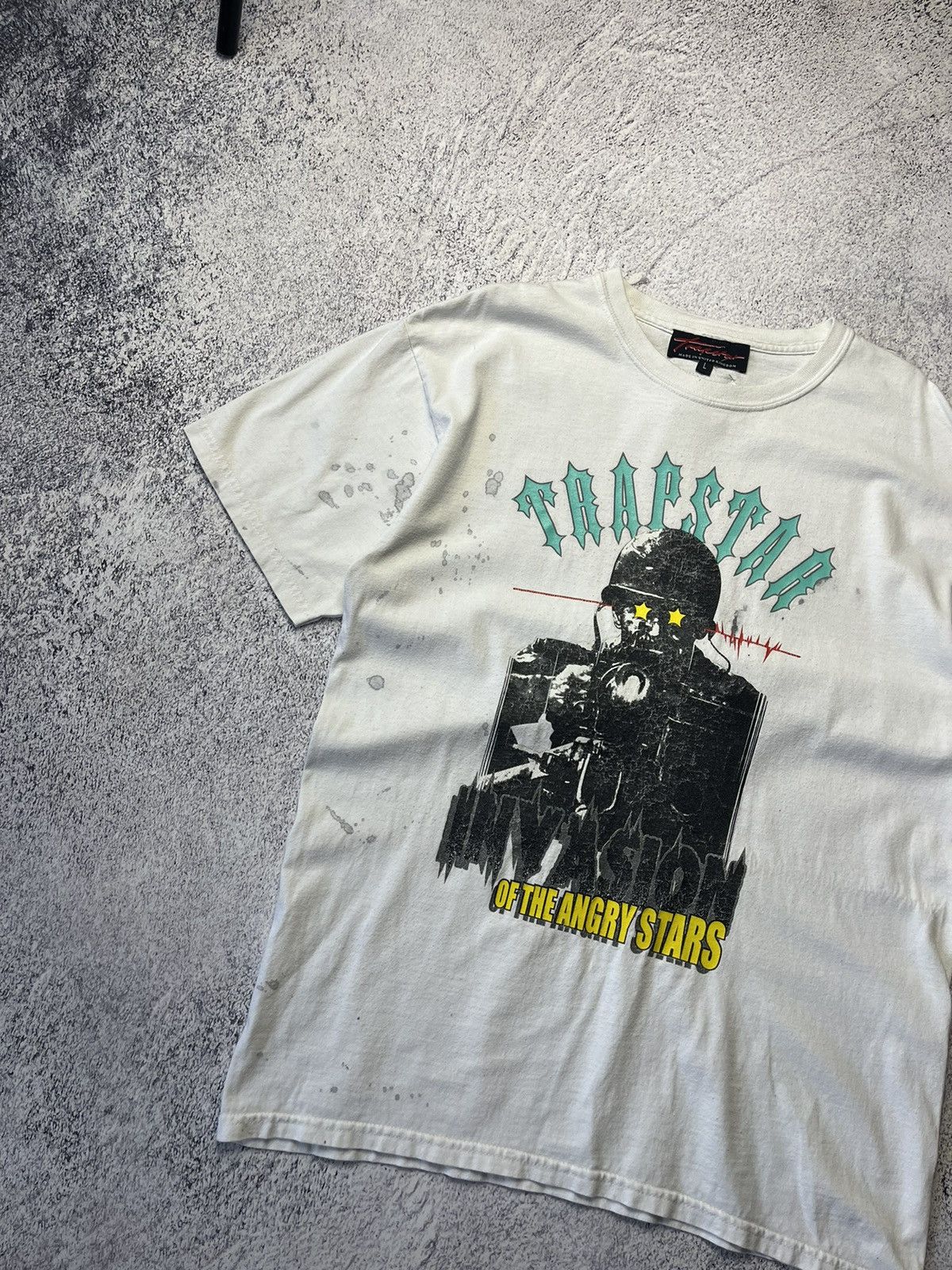 Trapstar London Men's Trapstar London Drill Big Logo Y2K Designer Tee Size US L / EU 52-54 / 3 - 5 Thumbnail