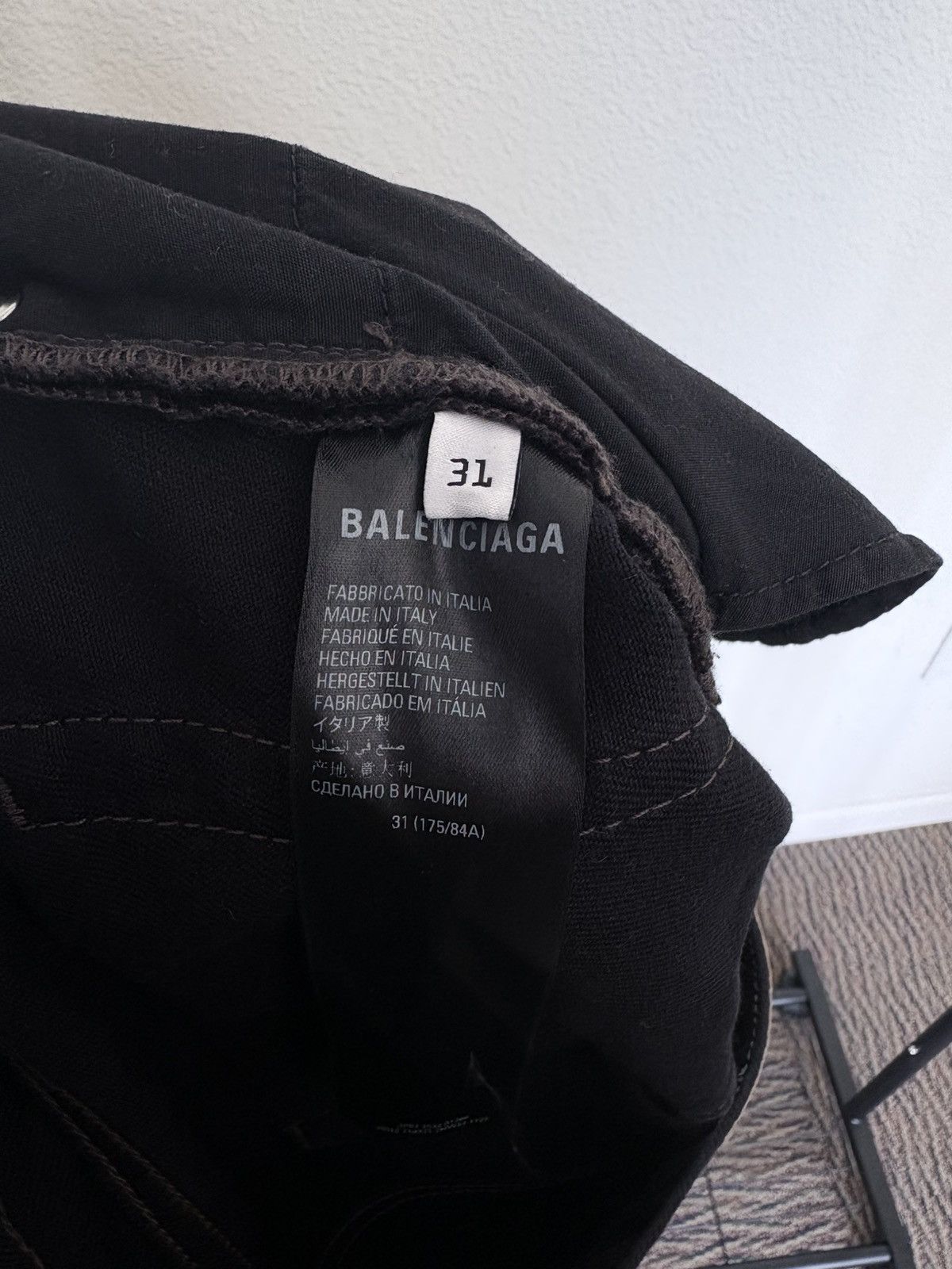 Balenciaga Balenciaga Super Fitted Jeans Size US 31 - 7 Thumbnail