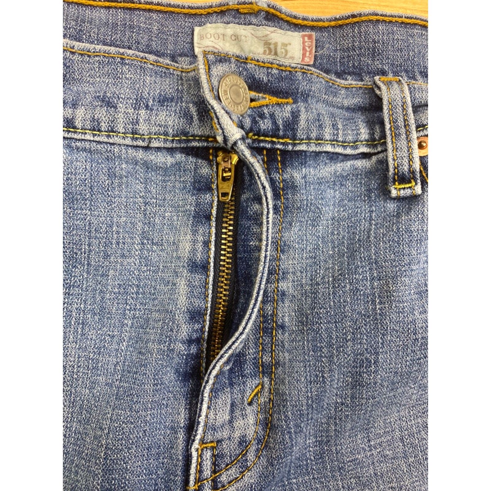 Levi's VINTAGE Levis Boot Cut 515 Jeans Womens 32x28 Blue Denim Jeans Casual Ladies 515 Bootcut 32 Blue Womens Size 24" / US 00 / IT 34 - 5 Thumbnail