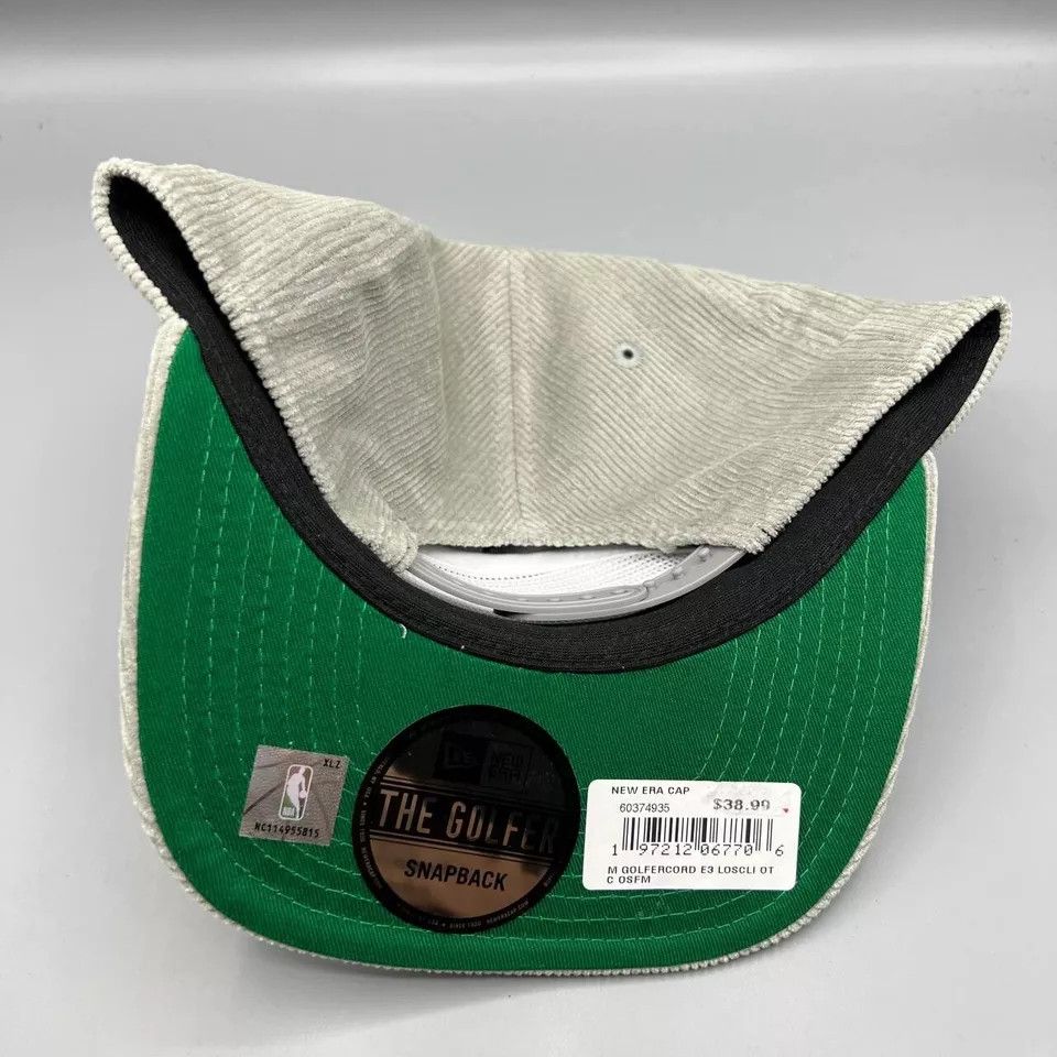 New Era Los Angeles LA Clippers Hat Men Corduroy The Golfer SnapBack Size ONE SIZE - 7 Thumbnail