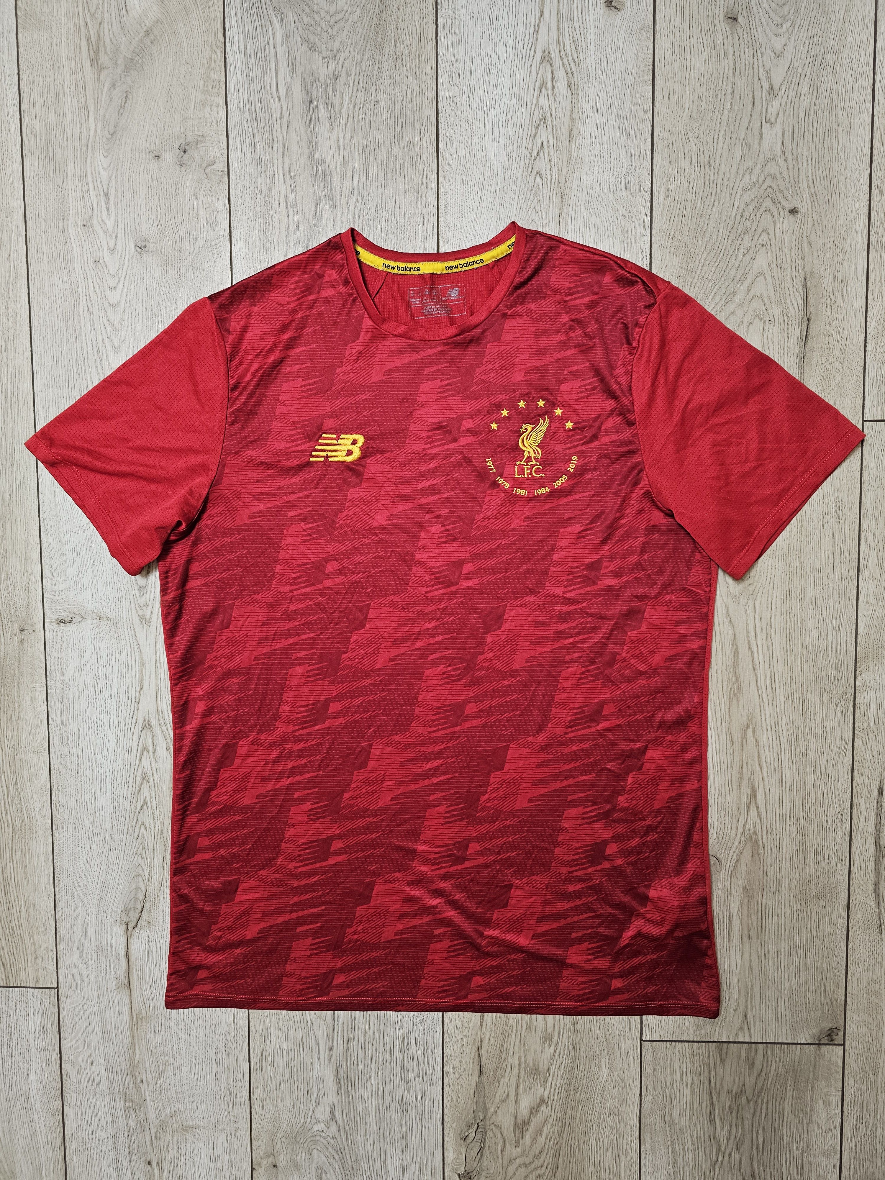 All Sport × New Balance LIVERPOOL 2019 2020 TRAINING FOOTBALL SHIRT SOCCER JERSEY Size US XL / EU 56 / 4 - 1 Thumbnail