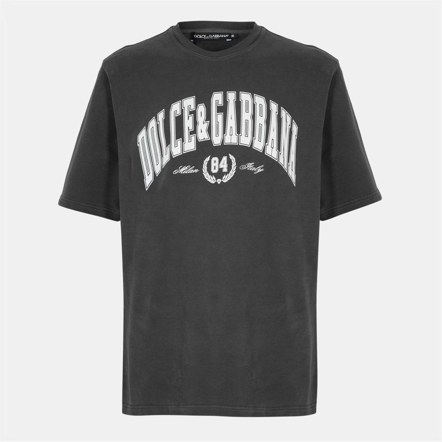Dolce & Gabbana o1g2r1mq0426 Varsity T-Shirt in Grigio Size US S / EU 44-46 / 1 - 1 Thumbnail