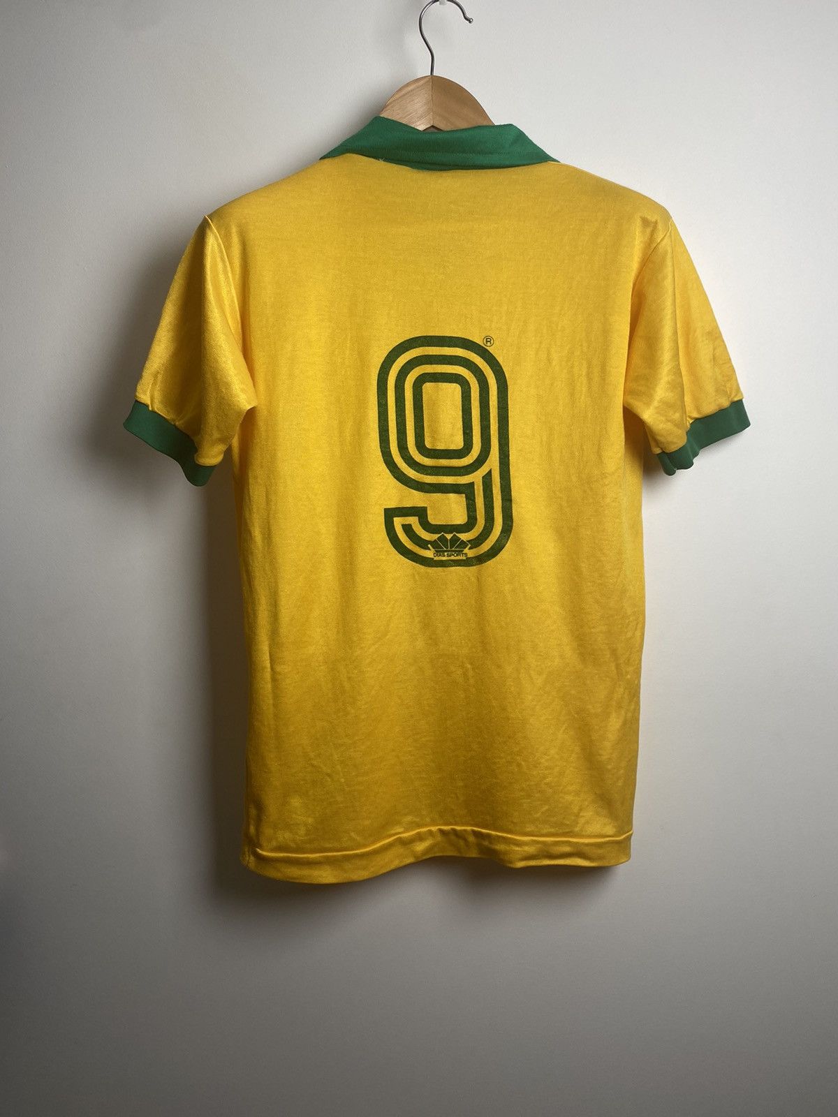 Vintage Vintage Brasil Dias Sports 80s Jersey Rare Socer Jersey Size US M / EU 48-50 / 2 - 2 Thumbnail