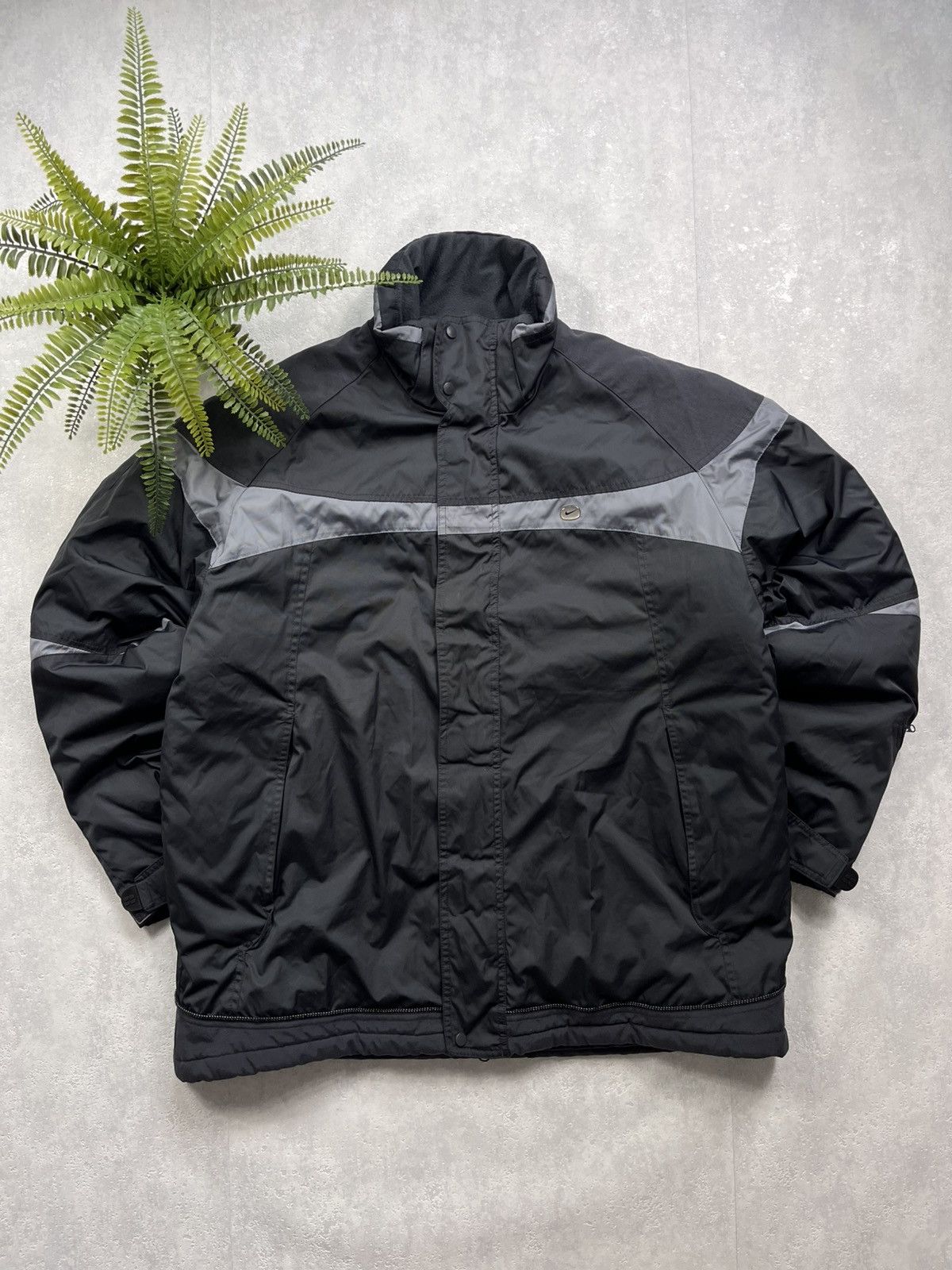 90’s NIKE RETRO SWOOSH LOGO DOWN PUFFER JACKET RARE SPRTSDLX