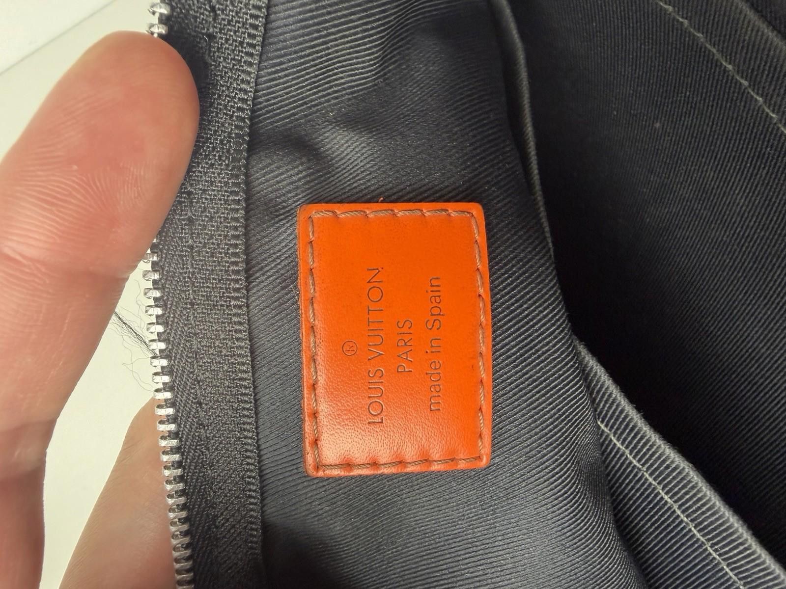 Louis Vuitton Louis Vuitton Damier Cobalt Messenger Bag Orange LV Size ONE SIZE - 8 Thumbnail