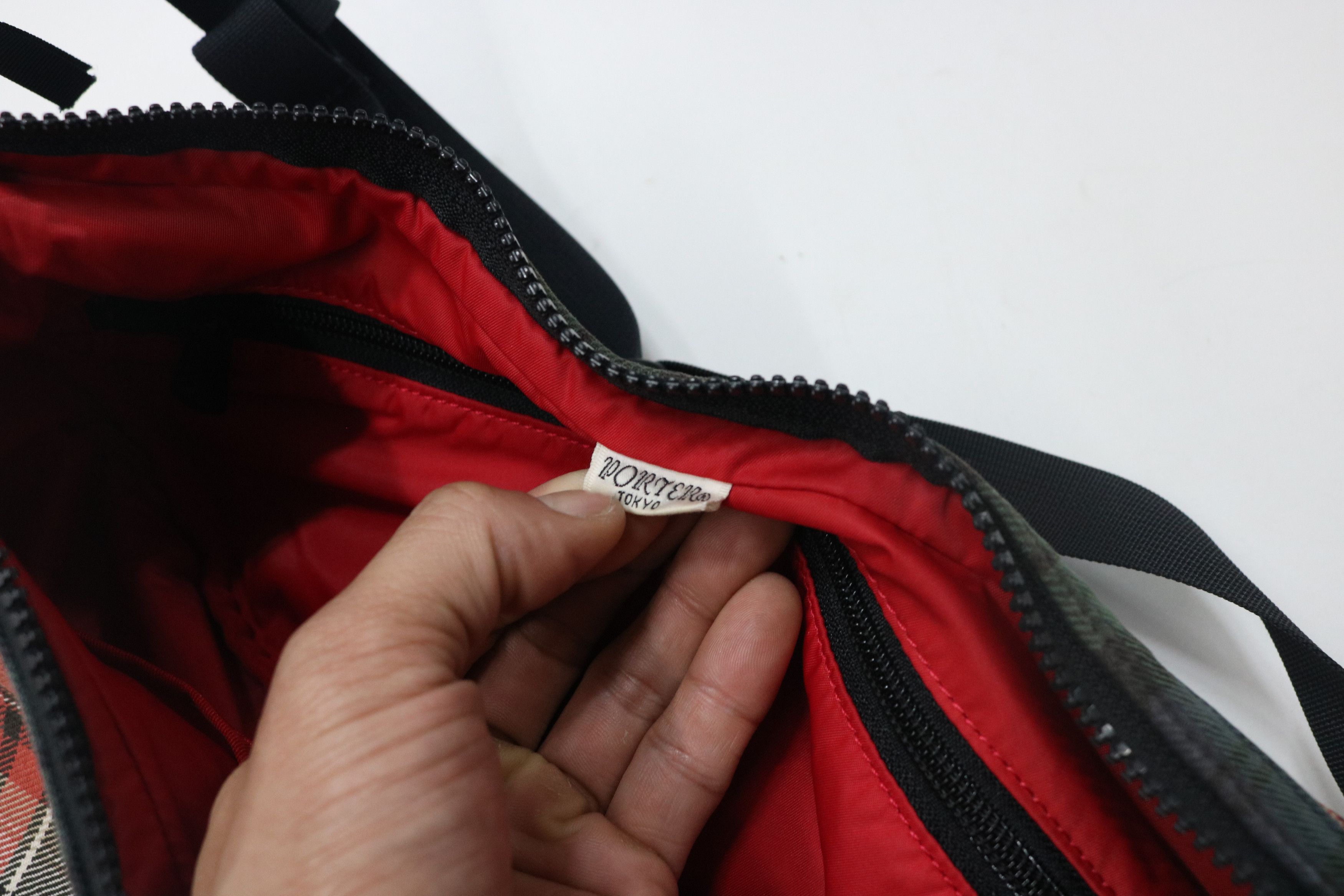 Porter PORTER x ATMOS Check Crossbody Bag Size ONE SIZE - 9 Thumbnail
